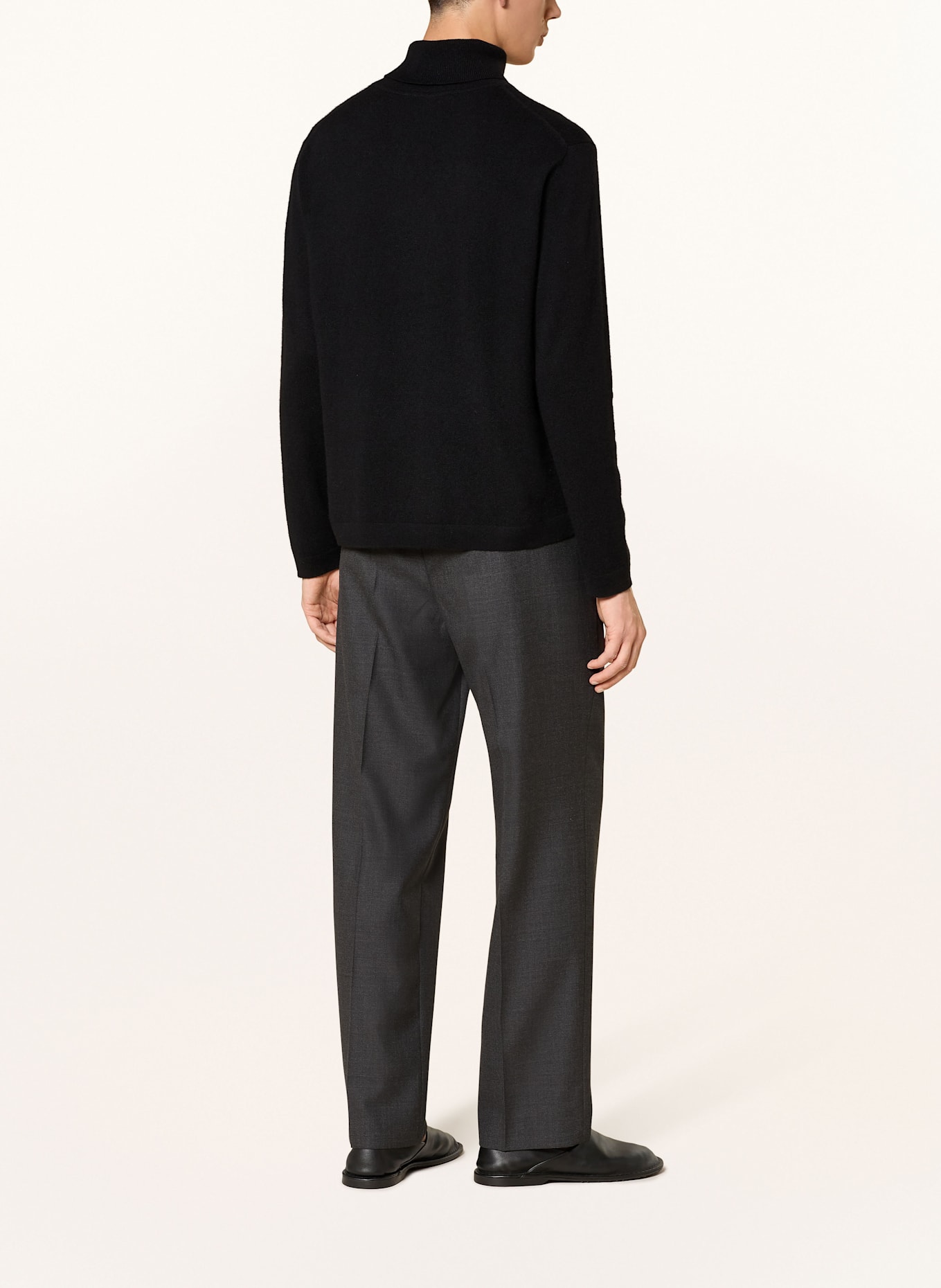 LISA YANG Cashmere-Pullover AKSEL: SCHWARZ
