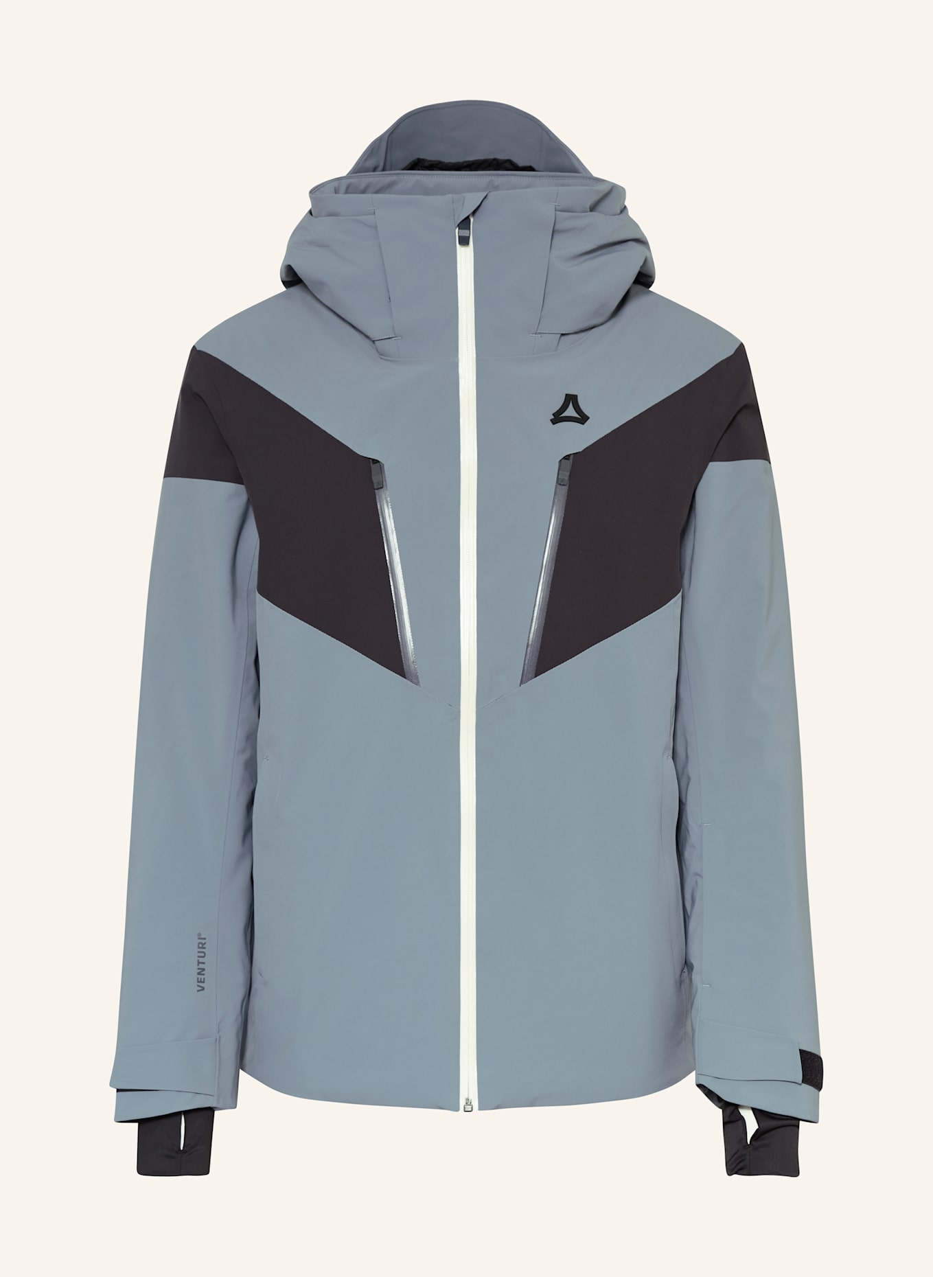 Schöffel SAFUNA MNS ski jacket: GRAY / BLACK