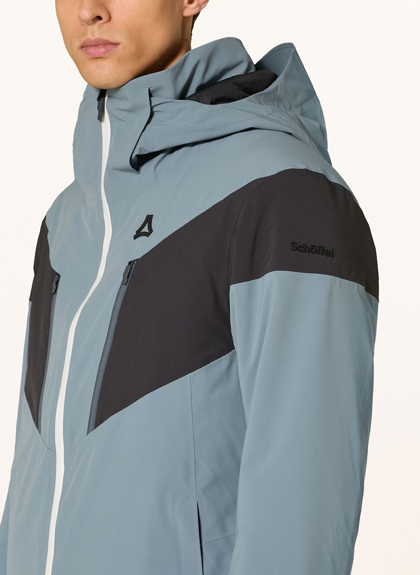 Schöffel SAFUNA MNS ski jacket: GRAY / BLACK