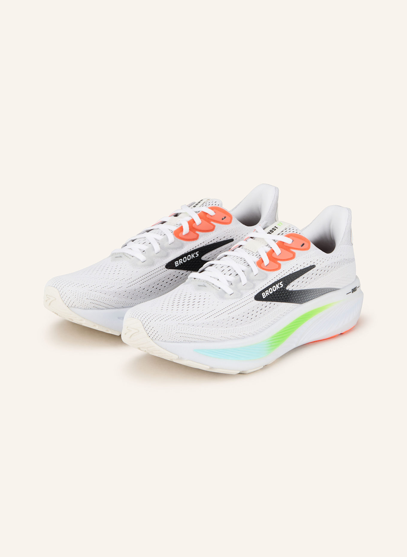 BROOKS Buty do biegania GHOST 17: JASNOCZARY