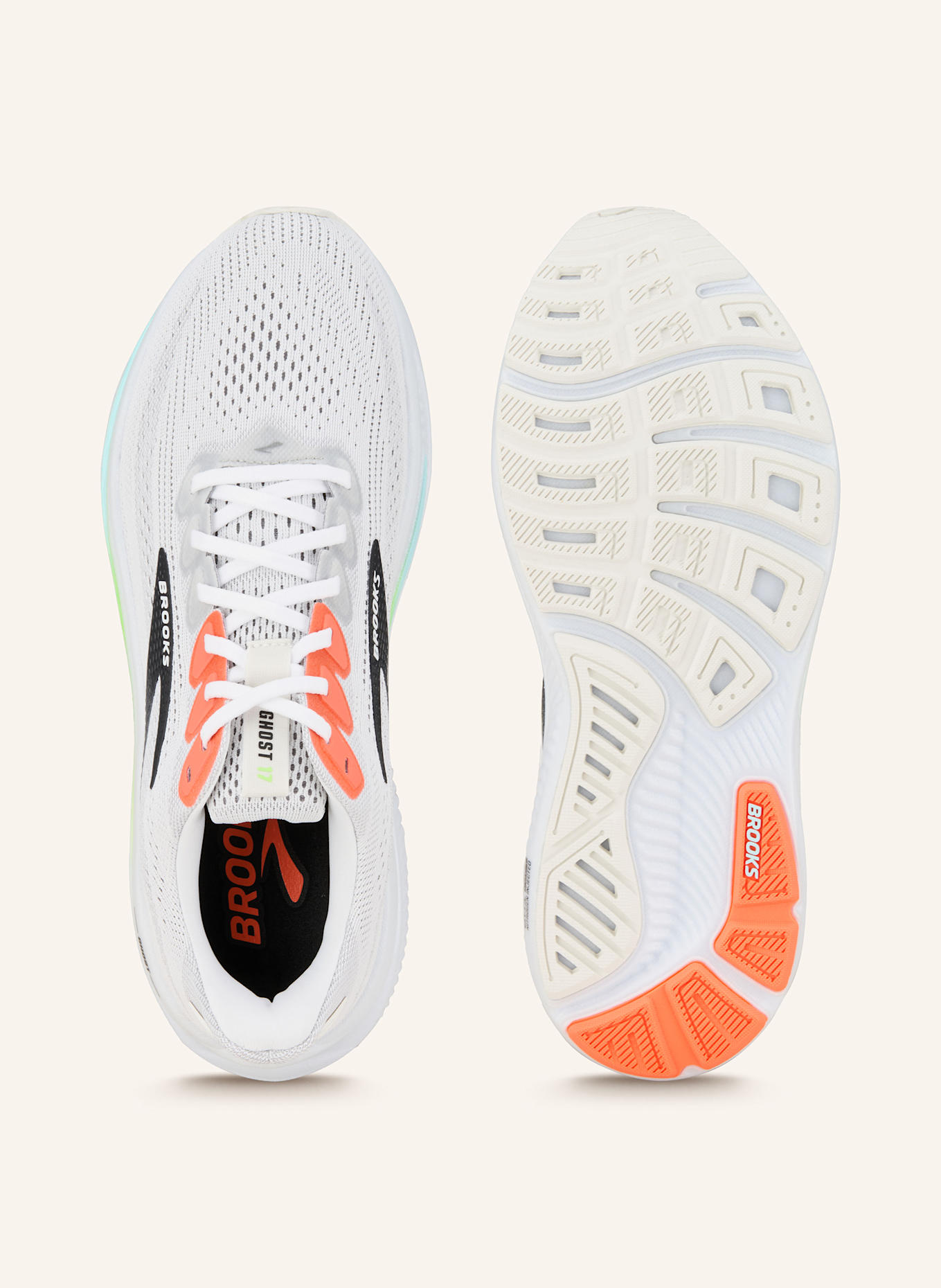 BROOKS Buty do biegania GHOST 17: JASNOCZARY