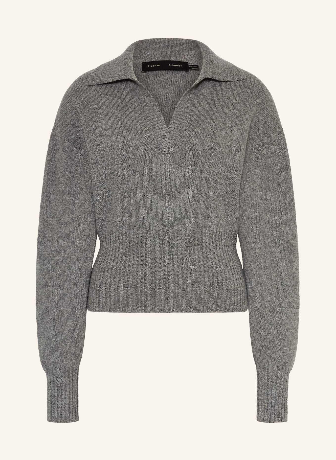 Proenza Schouler Cashmere-Pullover JEANNE: GRAU