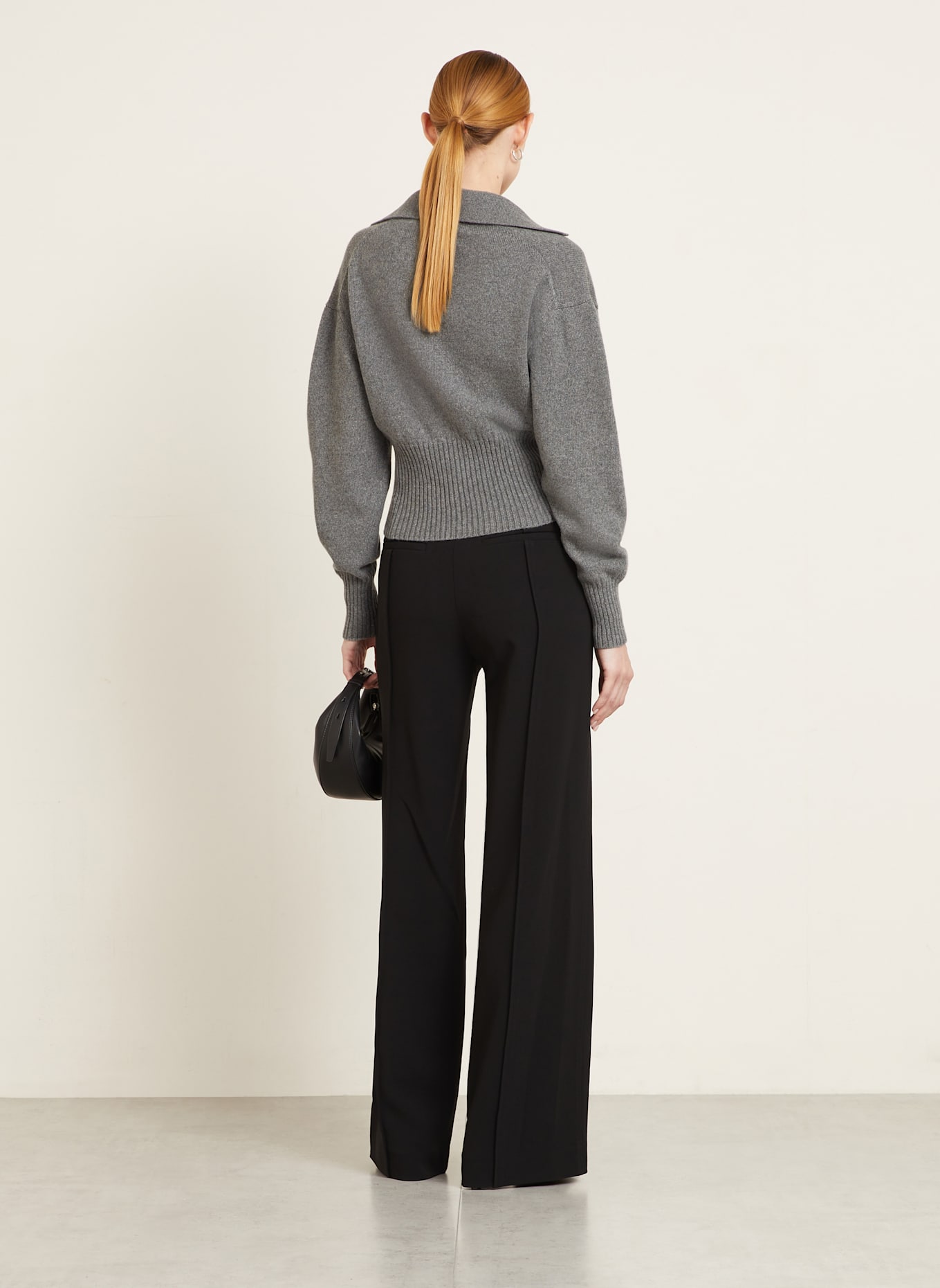 Proenza Schouler Cashmere-Pullover JEANNE: GRAU