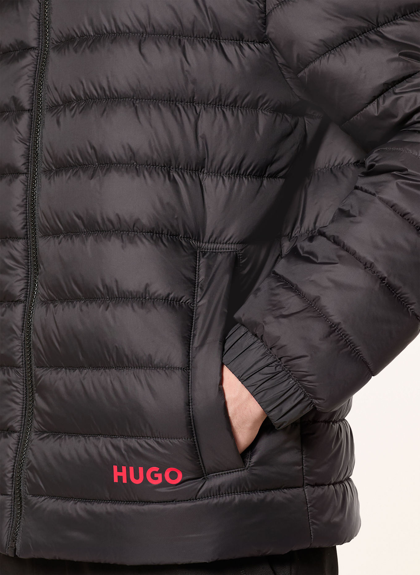 HUGO Steppjacke BRENTI: SCHWARZ