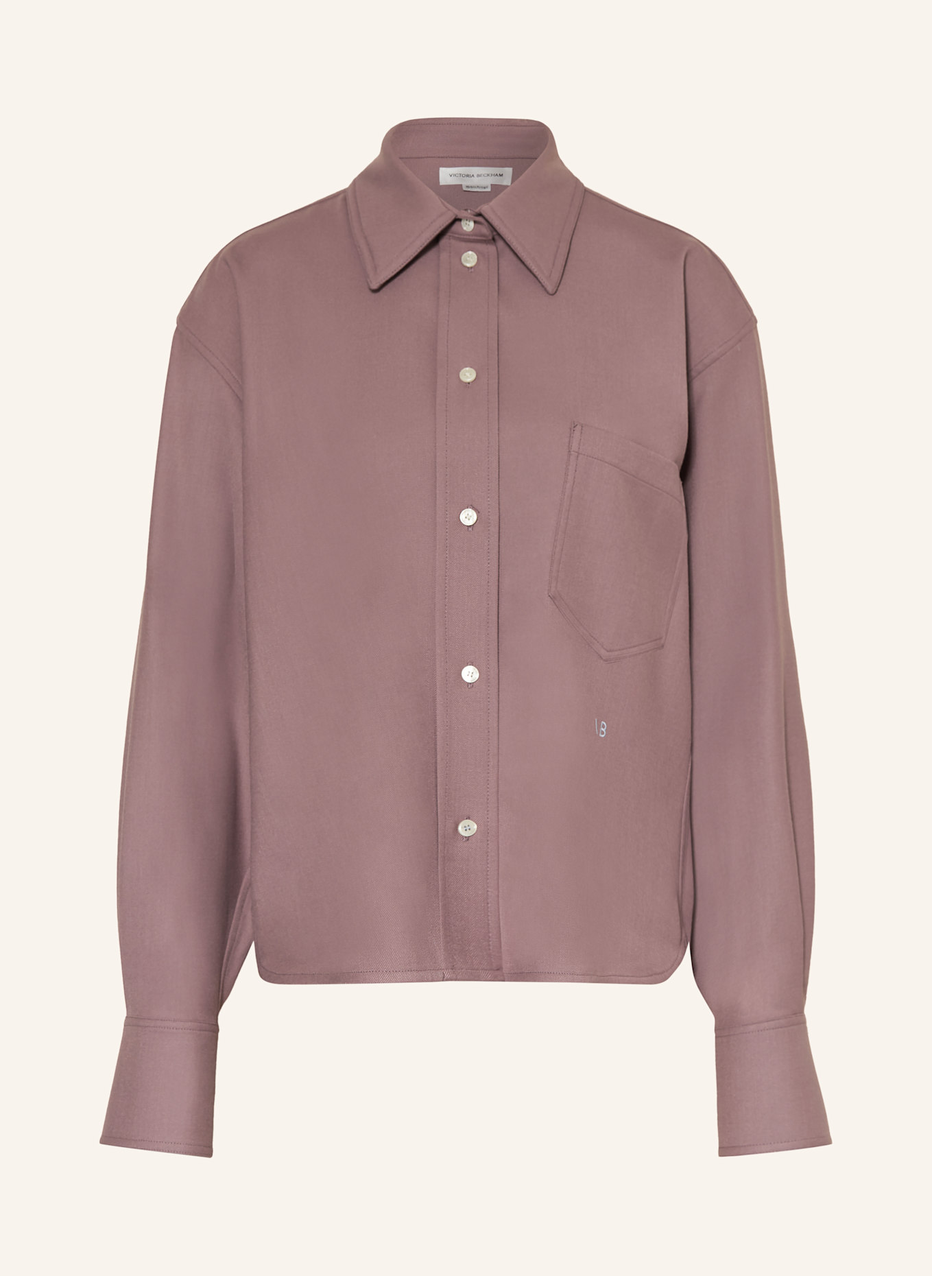 VICTORIA BECKHAM Shirt blouse: DUSKY PINK