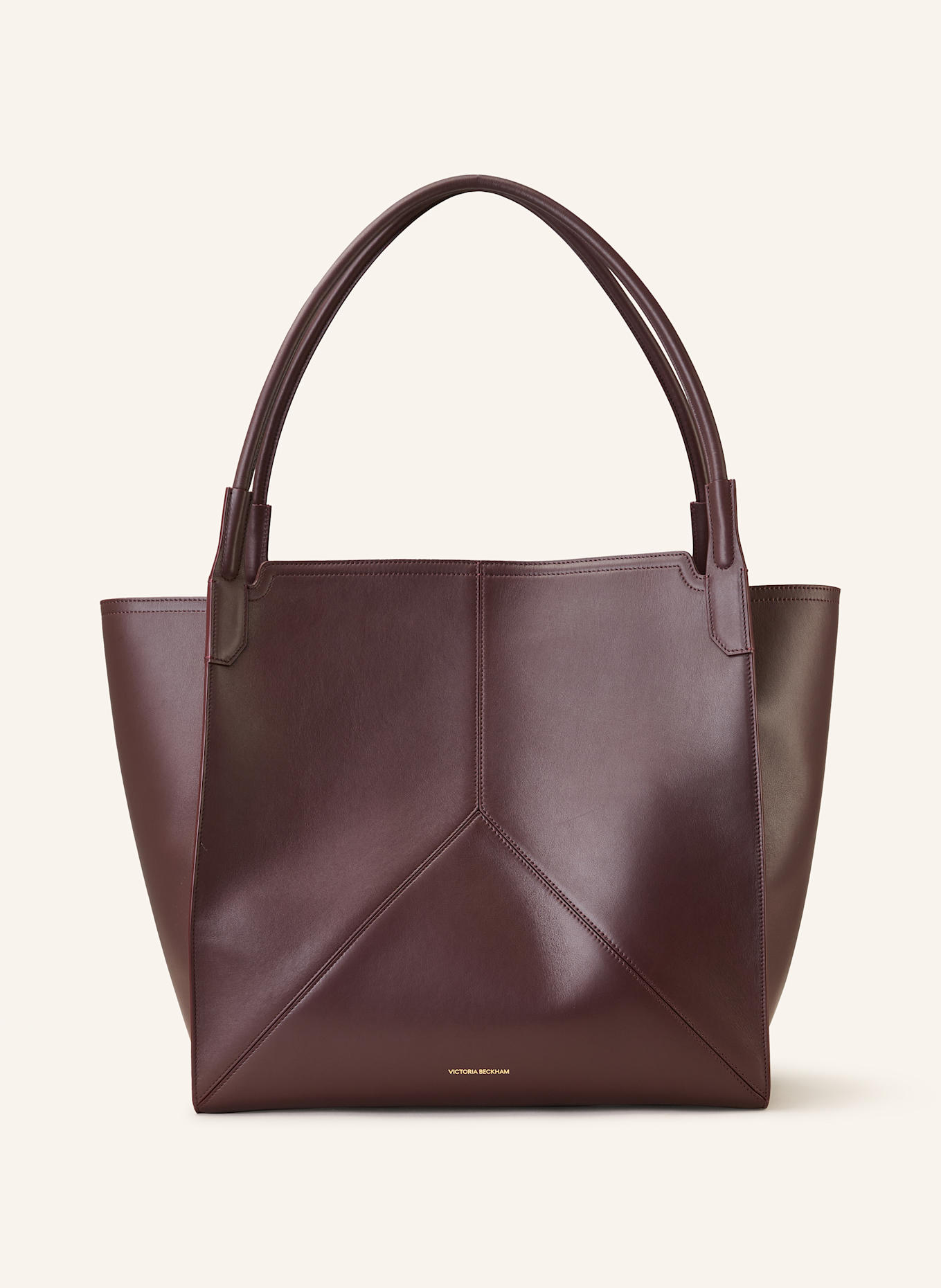 VICTORIA BECKHAM Shopper: DARK RED