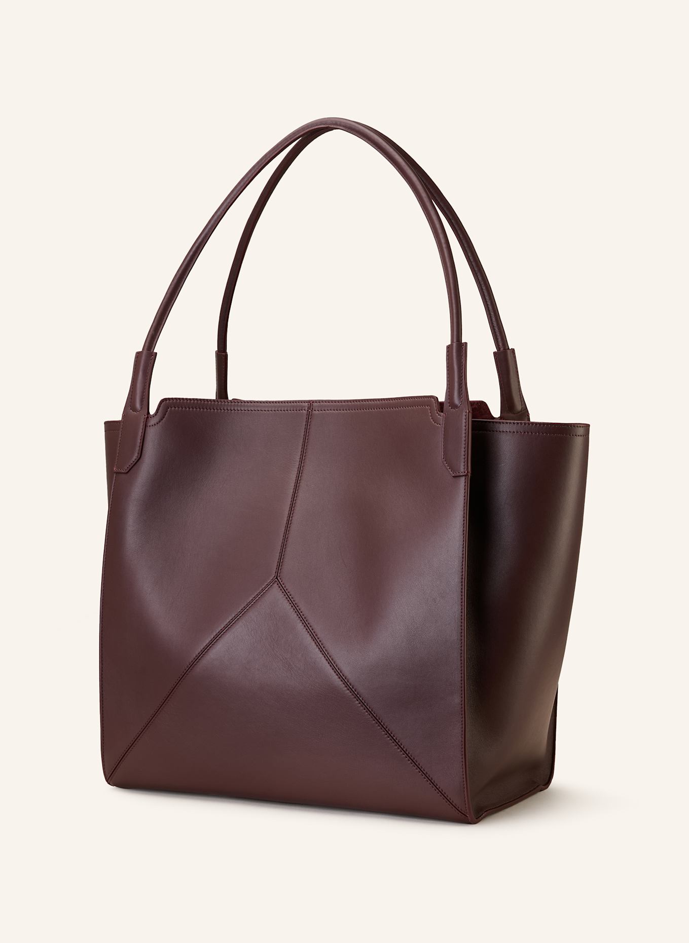 VICTORIA BECKHAM Shopper: DARK RED