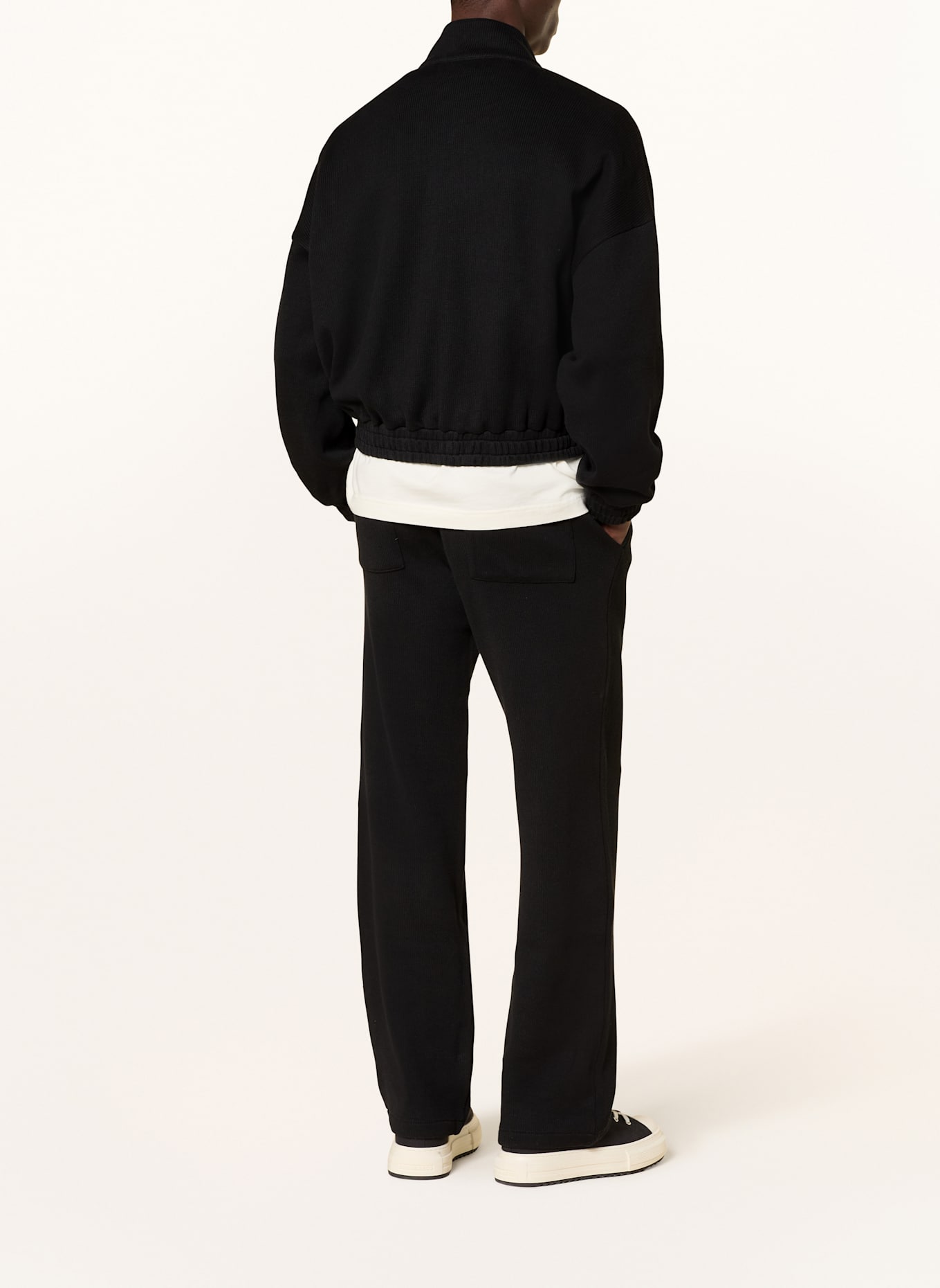 COLE BUXTON Strickhose: SCHWARZ