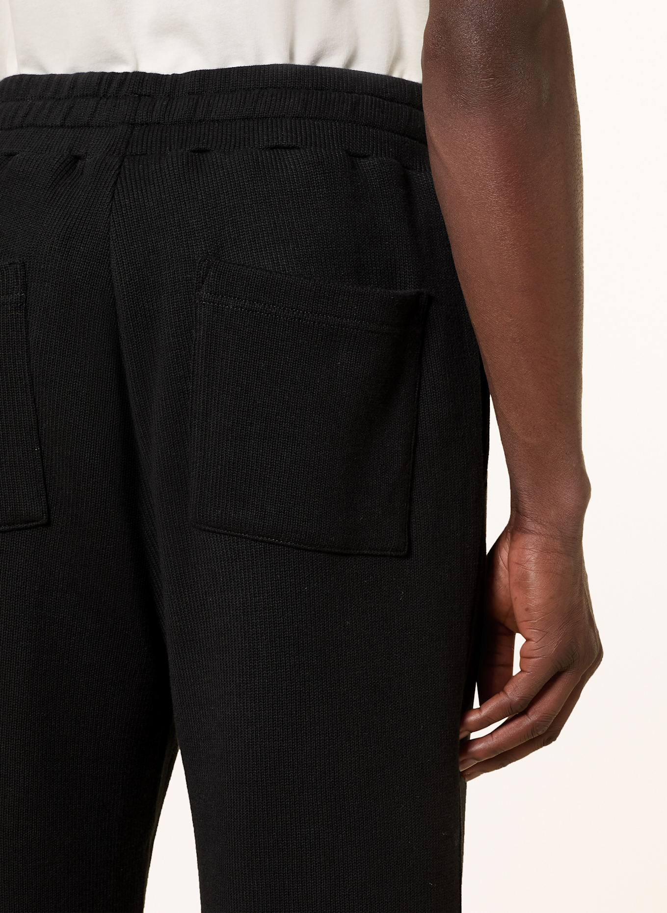 COLE BUXTON Strickhose: SCHWARZ