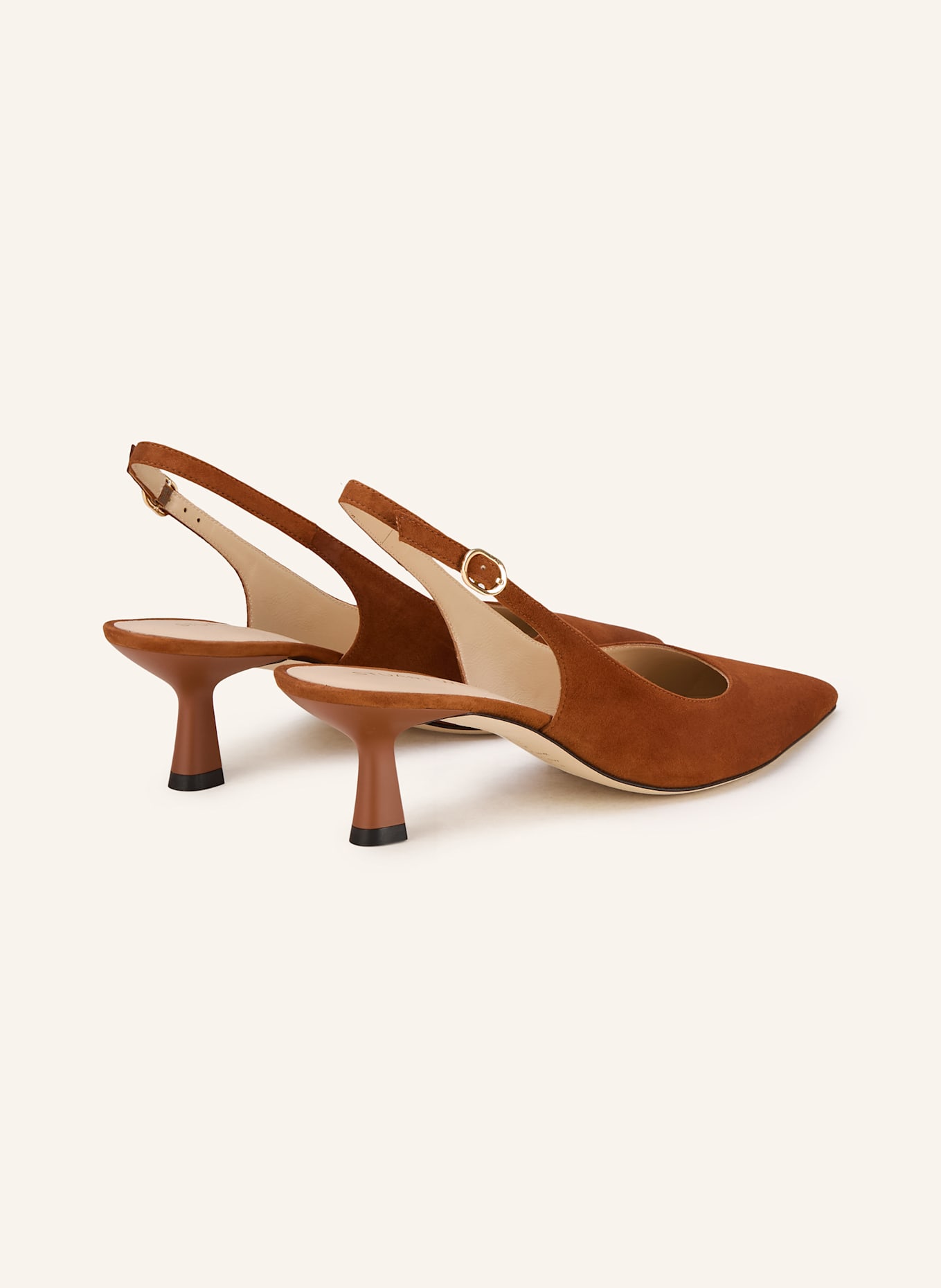 STUART WEITZMAN Slingpumps STUART SCLPT 50: COGNAC