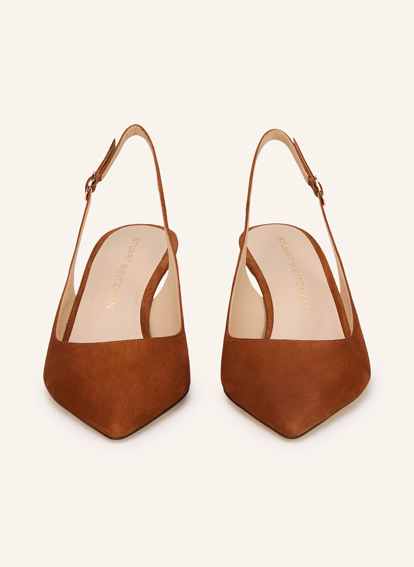 STUART WEITZMAN Slingpumps STUART SCLPT 50: COGNAC