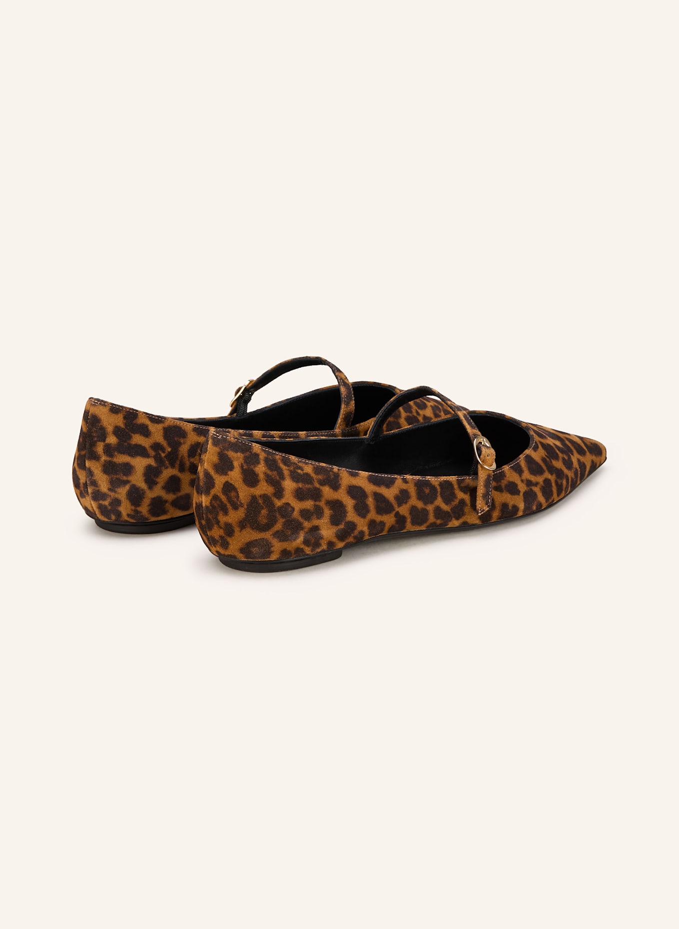 STUART WEITZMAN Mary-Jane-Ballerinas EMILIA: BRAUN/ DUNKELBRAUN