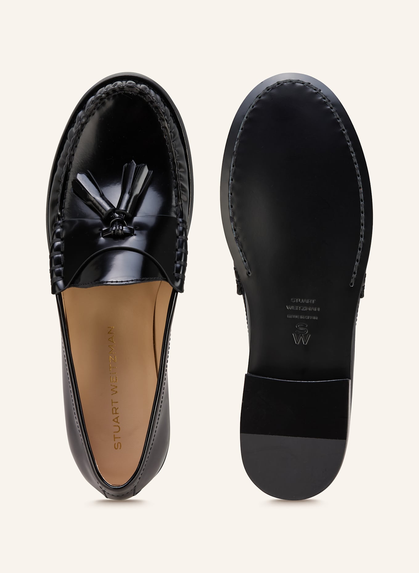 STUART WEITZMAN Loafer LOTTIE: SCHWARZ