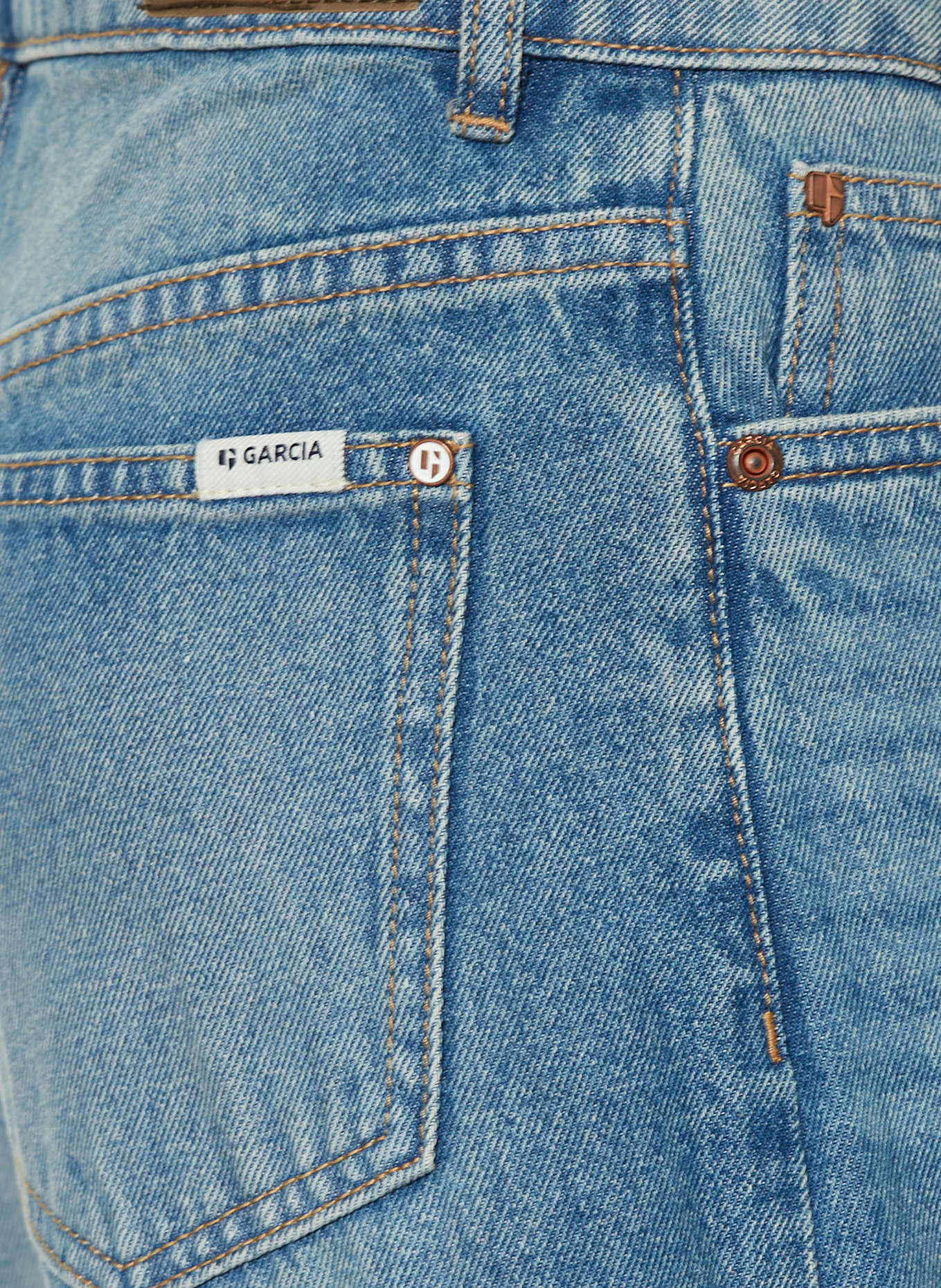 GARCIA Jeans Wide Fit: HELLBLAU