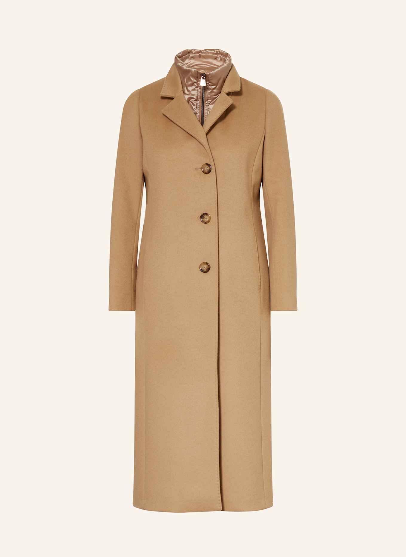 CINZIA ROCCA Wollmantel: CAMEL