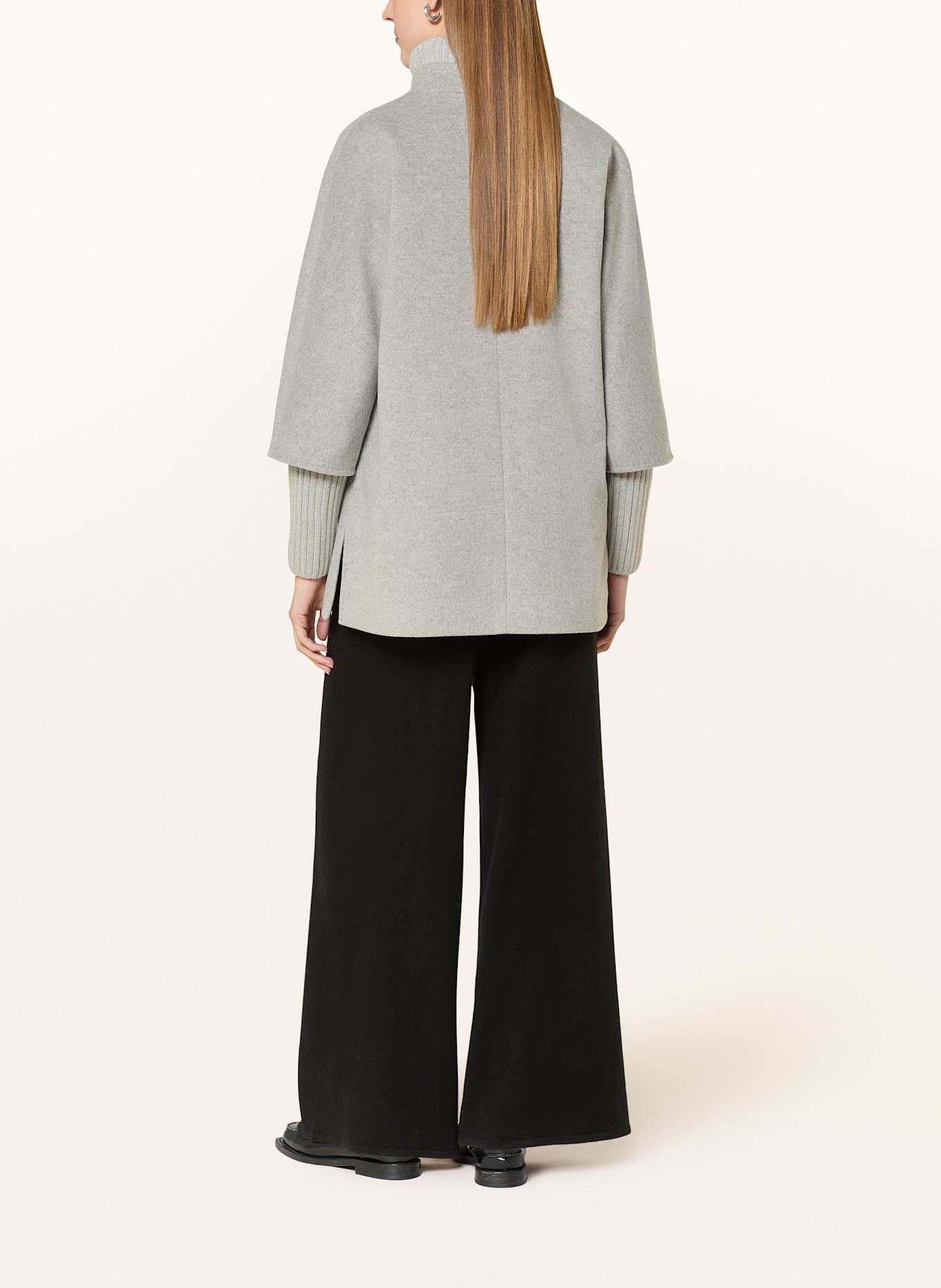 CINZIA ROCCA Poncho: GRAU