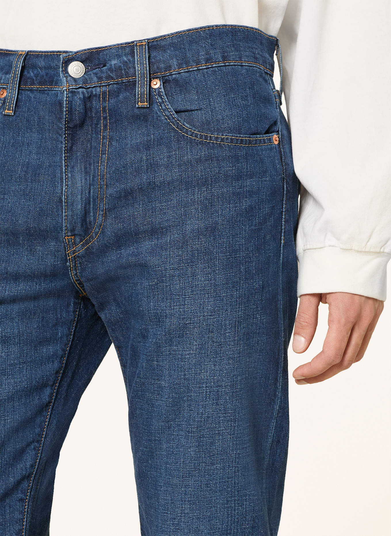Levi's® Jeans 502 Tapered Fit: 36 Dark Indigo - Worn In