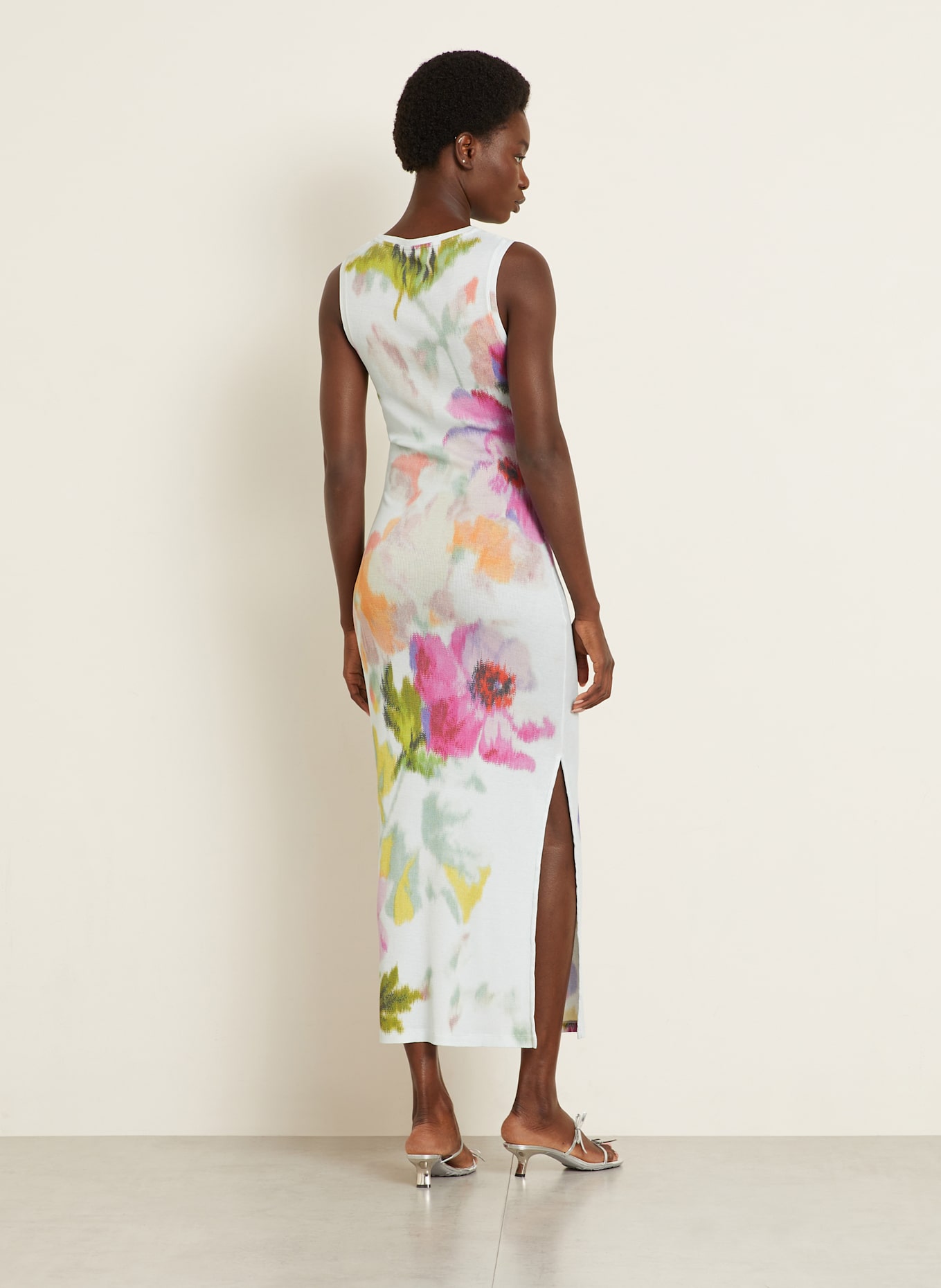 LOEWE Kleid: MINT / NEONPINK / GELB