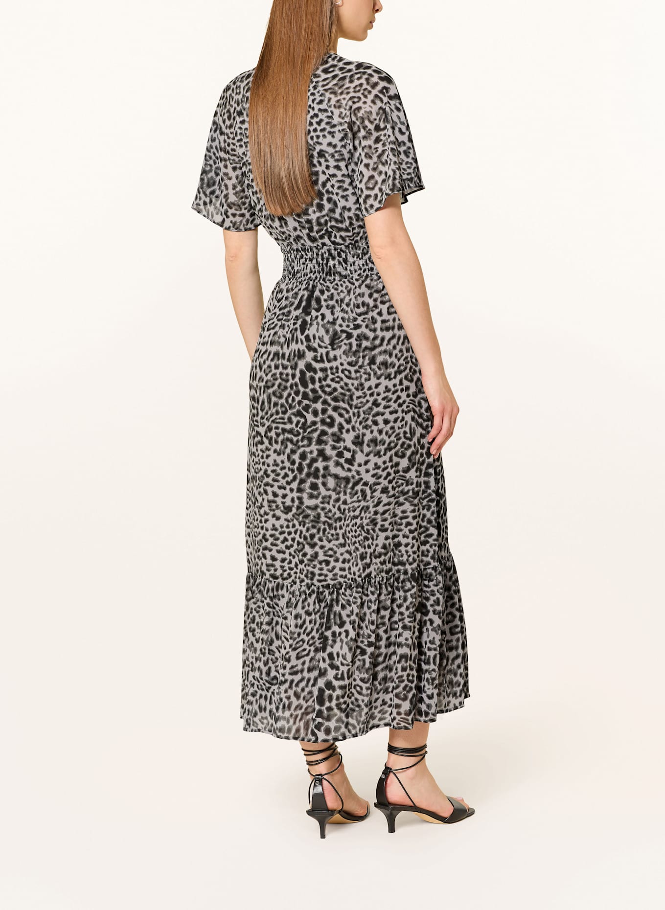 comma Kleid: GRAU/ SCHWARZ