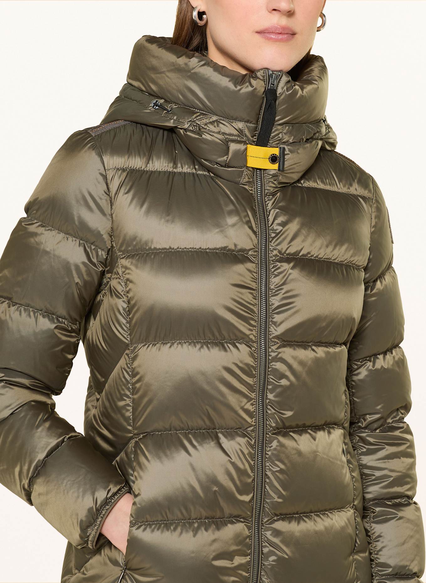 PARAJUMPERS Daunenmantel LEAH: OLIV