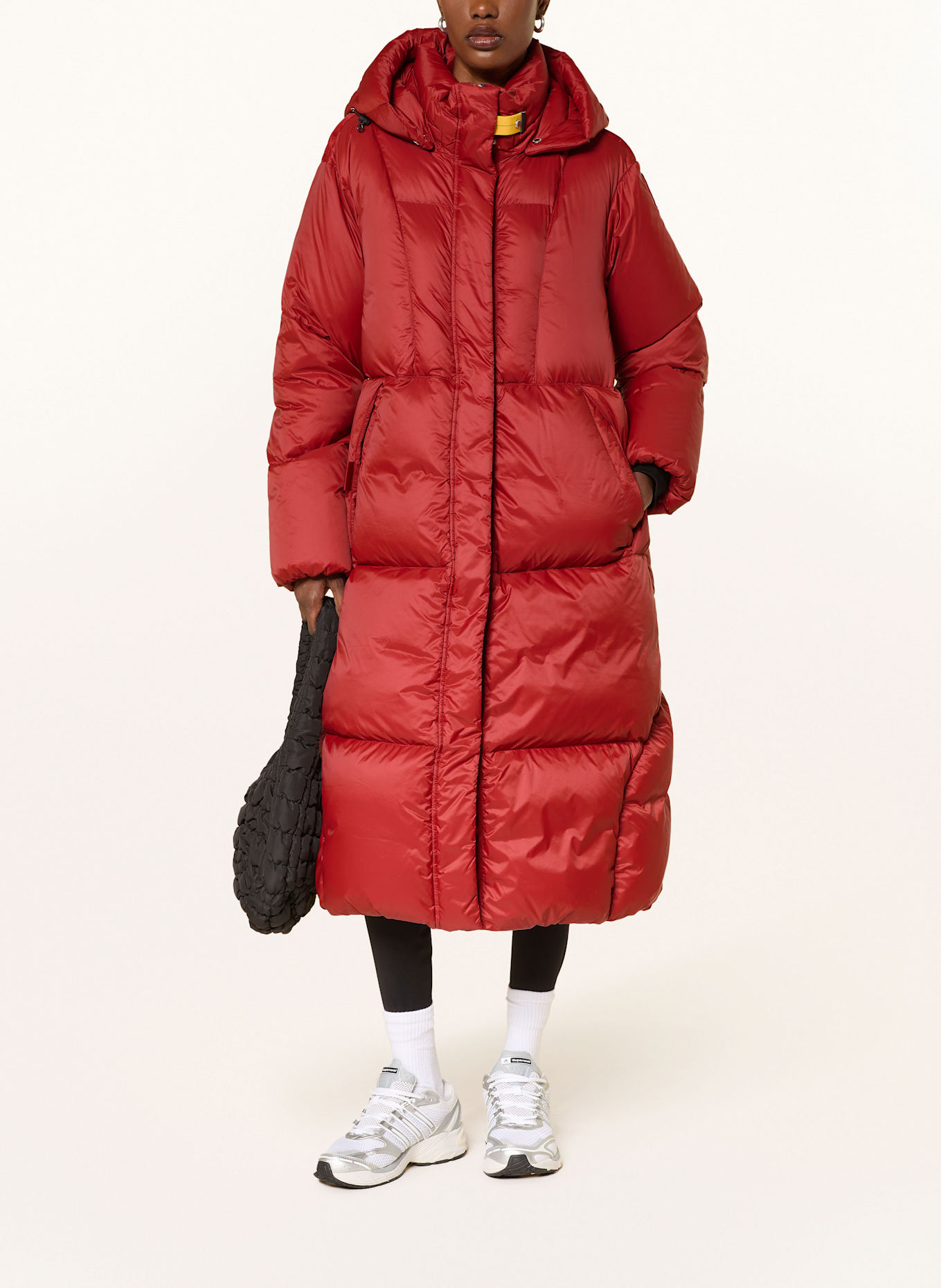 PARAJUMPERS Daunenmantel LIU mit abnehmbarer Kapuze: ROT