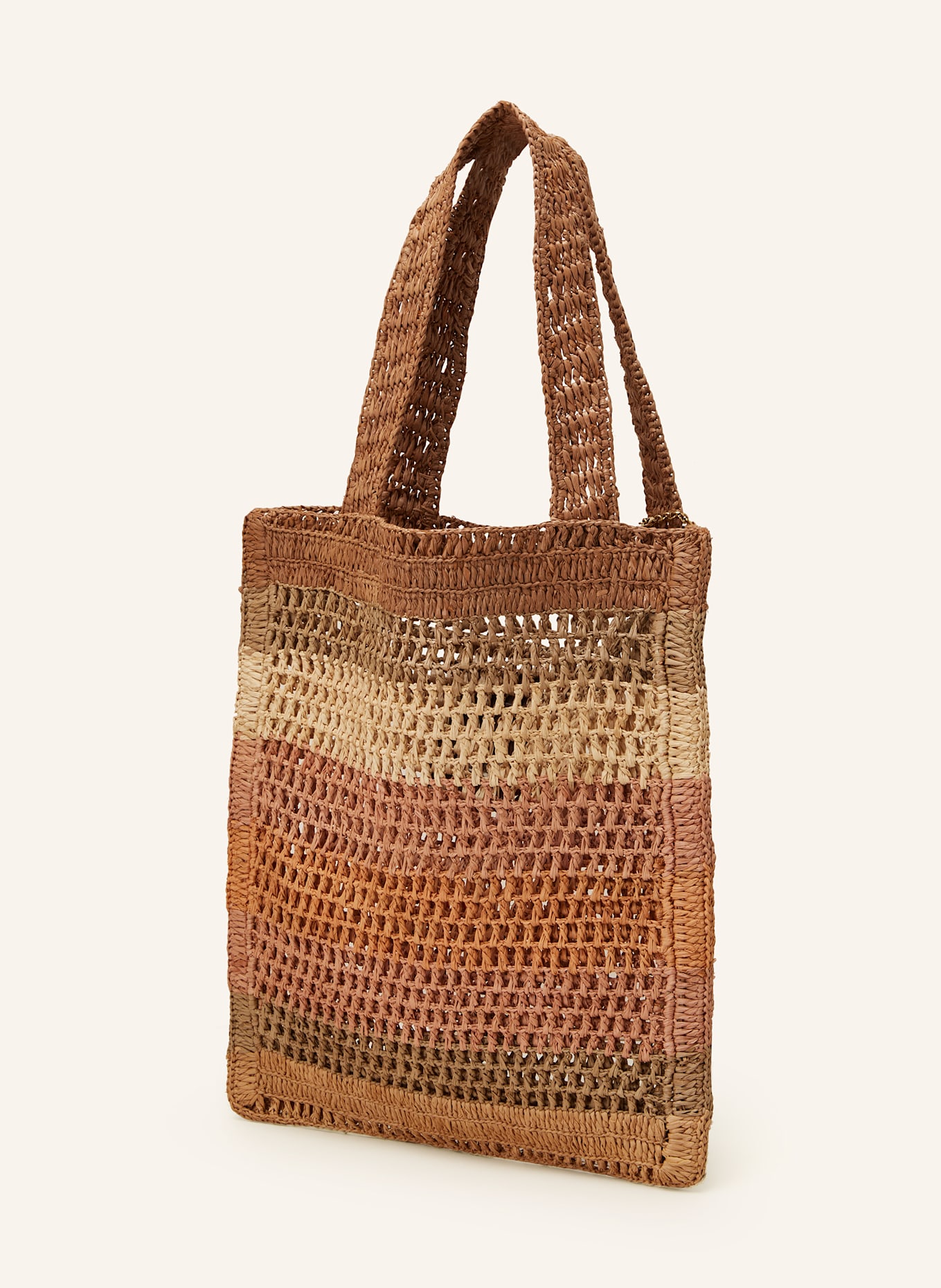 Chloé Raffia-Shopper SUMMER BANANA: Multicolor Beige 1