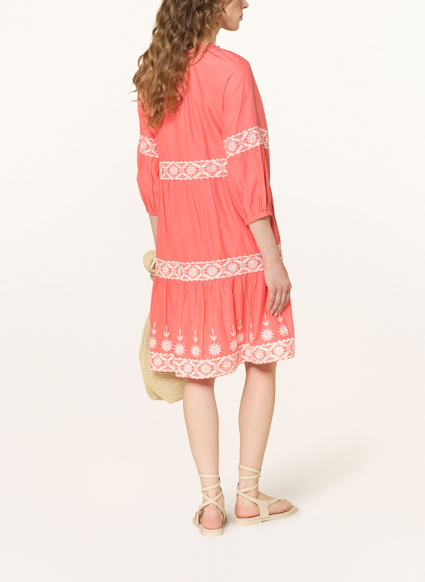 monari Kleid mit Spitze: LACHS