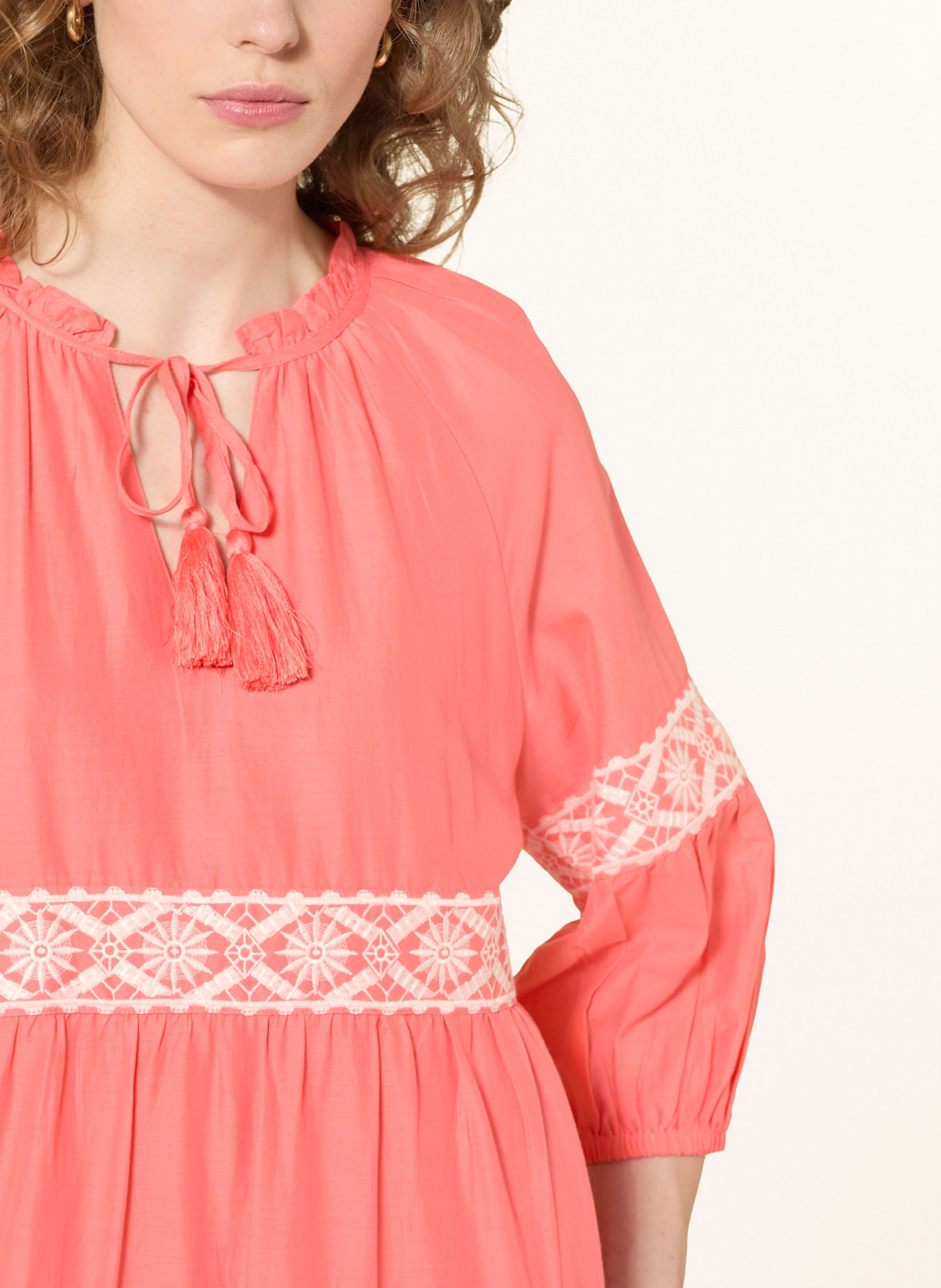 monari Kleid mit Spitze: LACHS