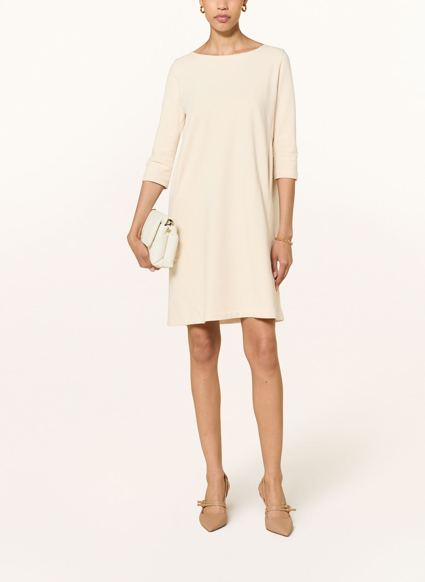 CIRCOLO 1901 Kleid mit 3/4-Arm: ECRU
