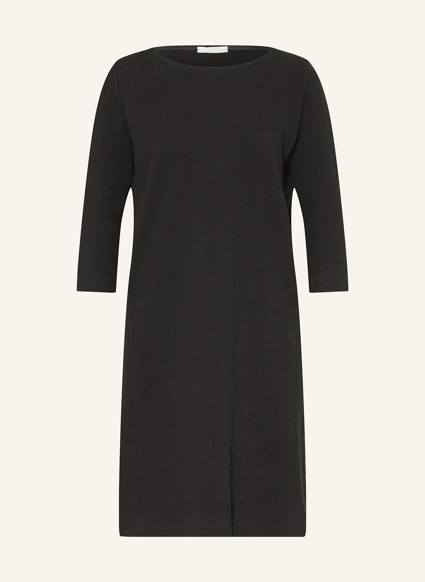 CIRCOLO 1901 Kleid mit 3/4-Arm: SCHWARZ