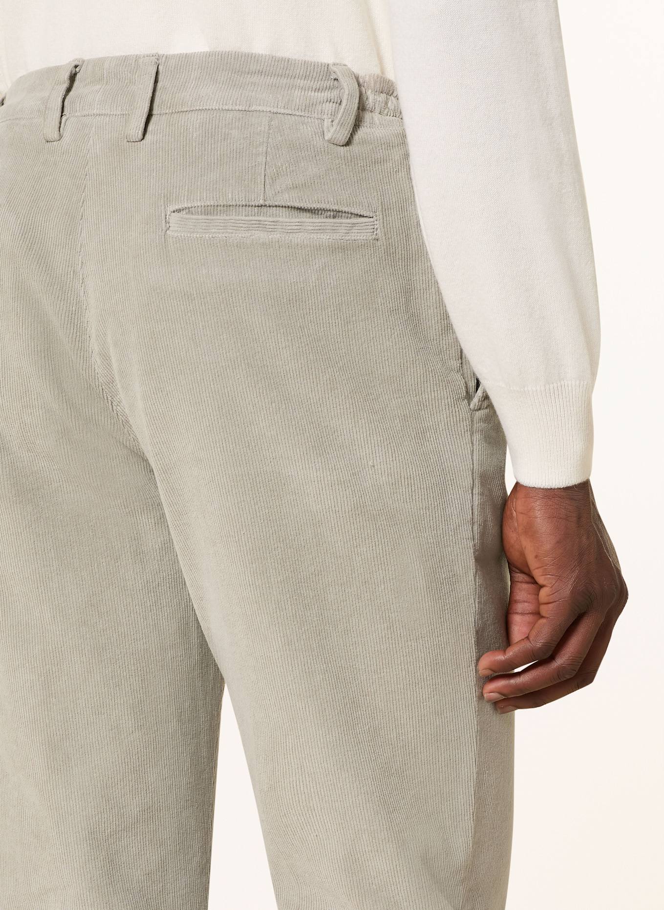 eleventy Cordchino Slim Fit: GRAU