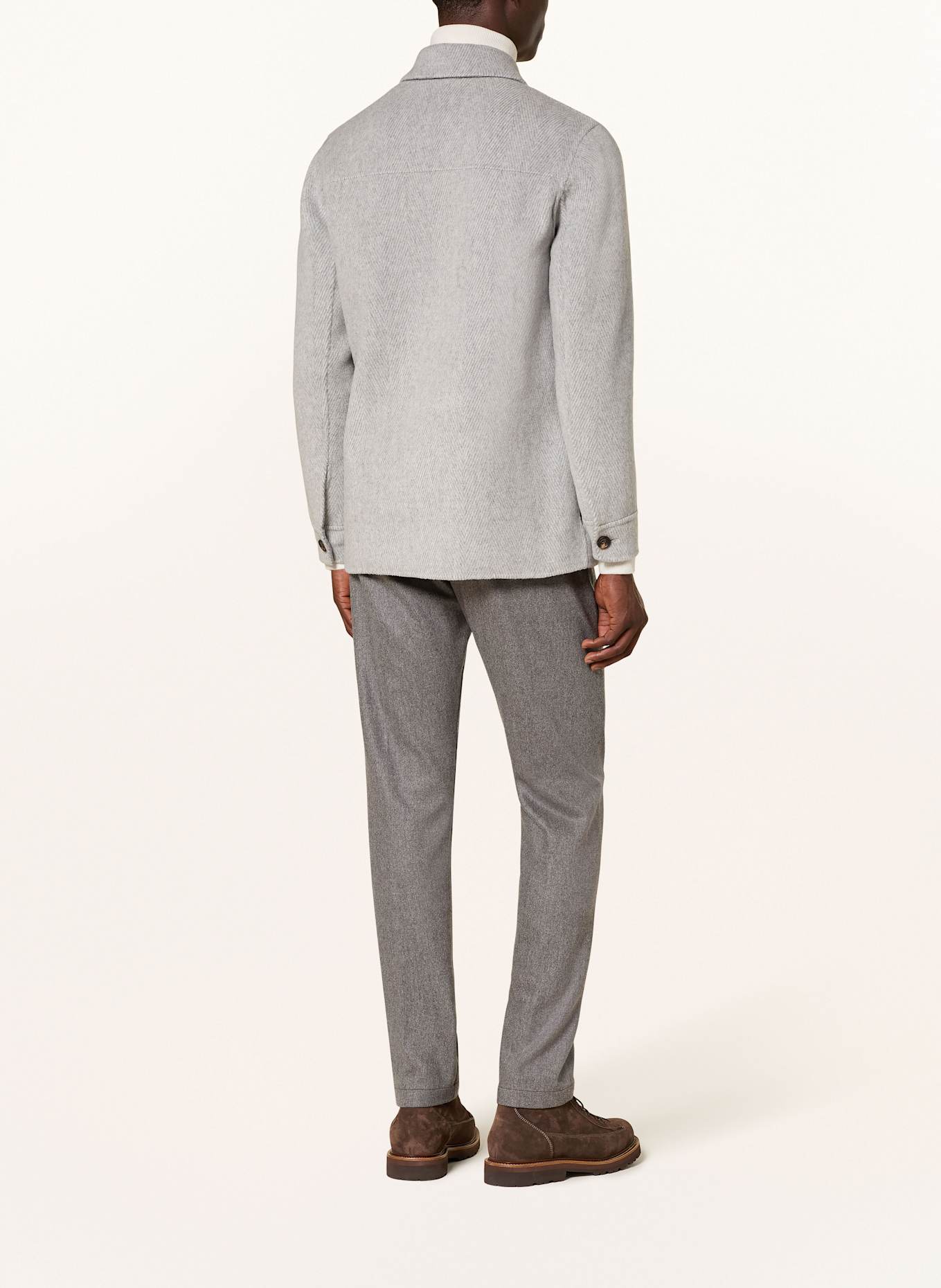 eleventy Trousers extra slim fit: LIGHT GRAY