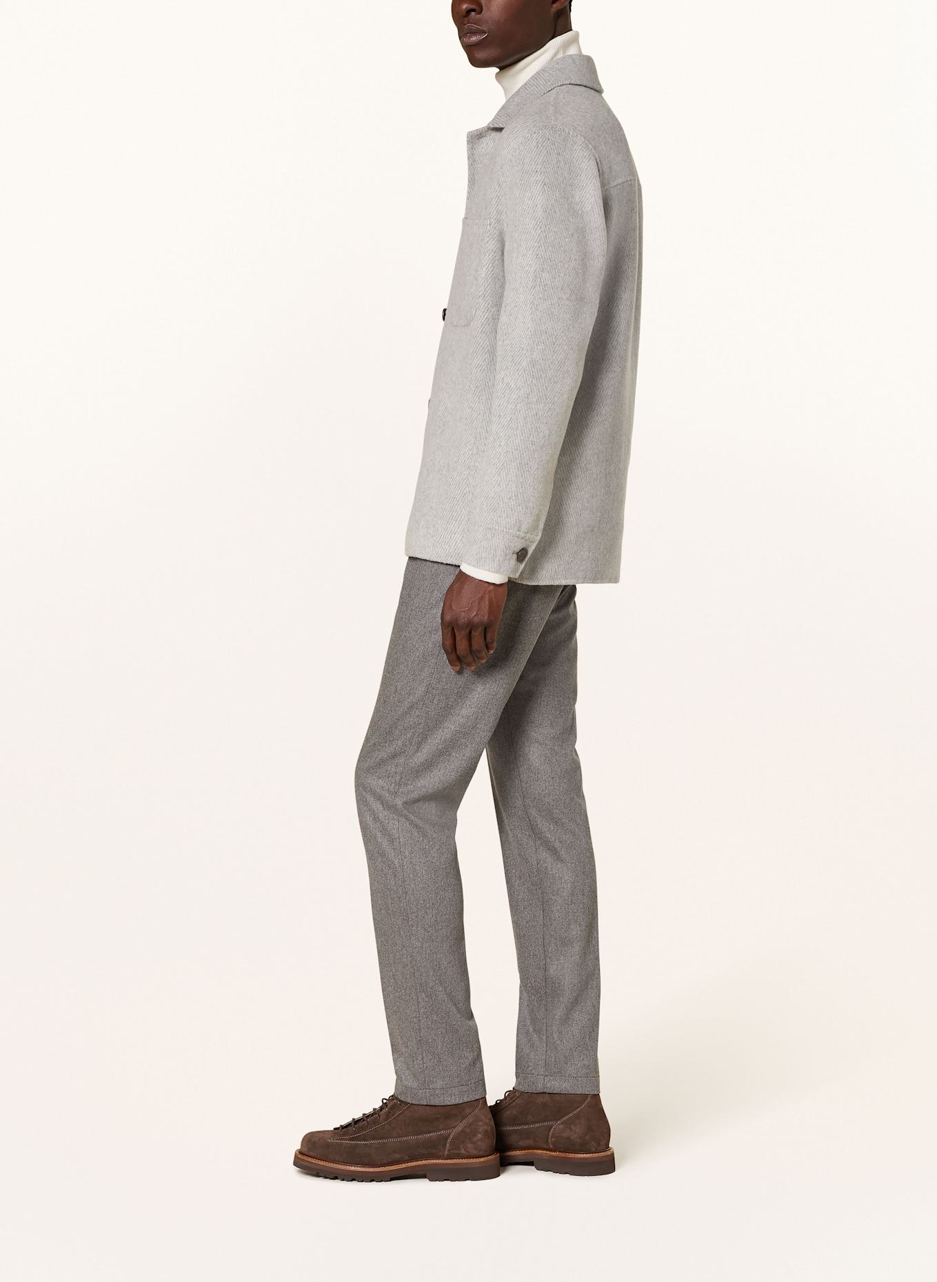 eleventy Trousers extra slim fit: LIGHT GRAY