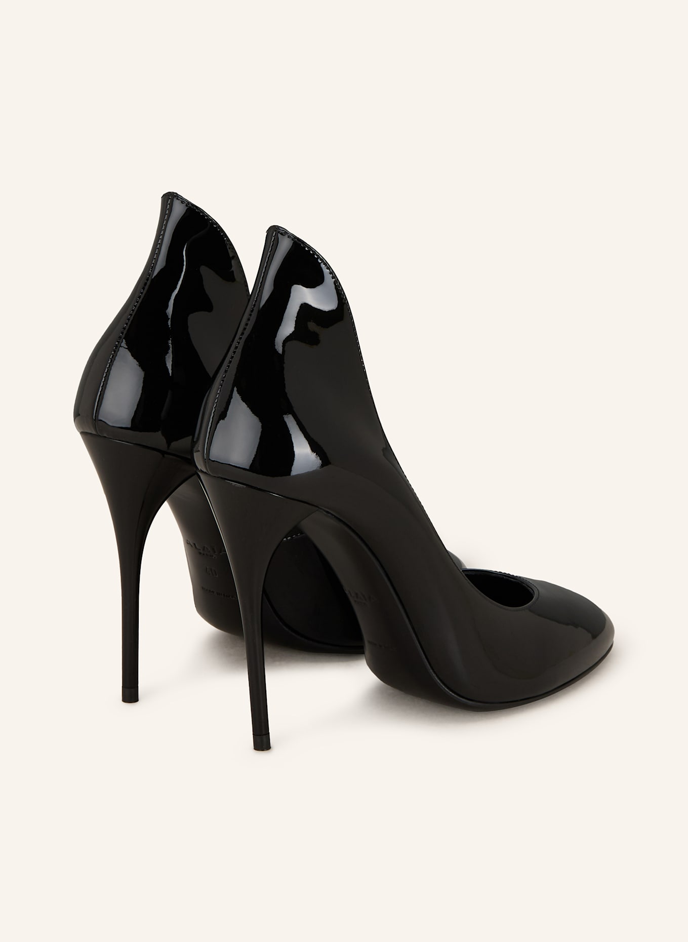 ALAÏA Lakované lodičky: ČERNÁ