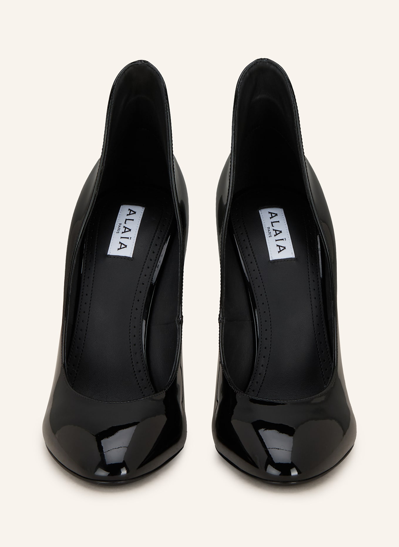 ALAÏA Lakované lodičky: ČERNÁ