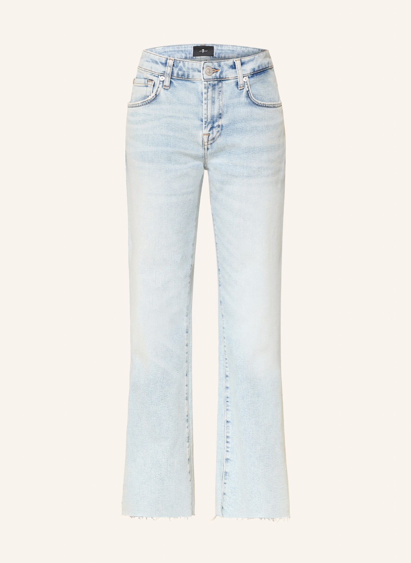 7 for all mankind Straight Leg Jeans CALIE: 1A0 Sunset Beach