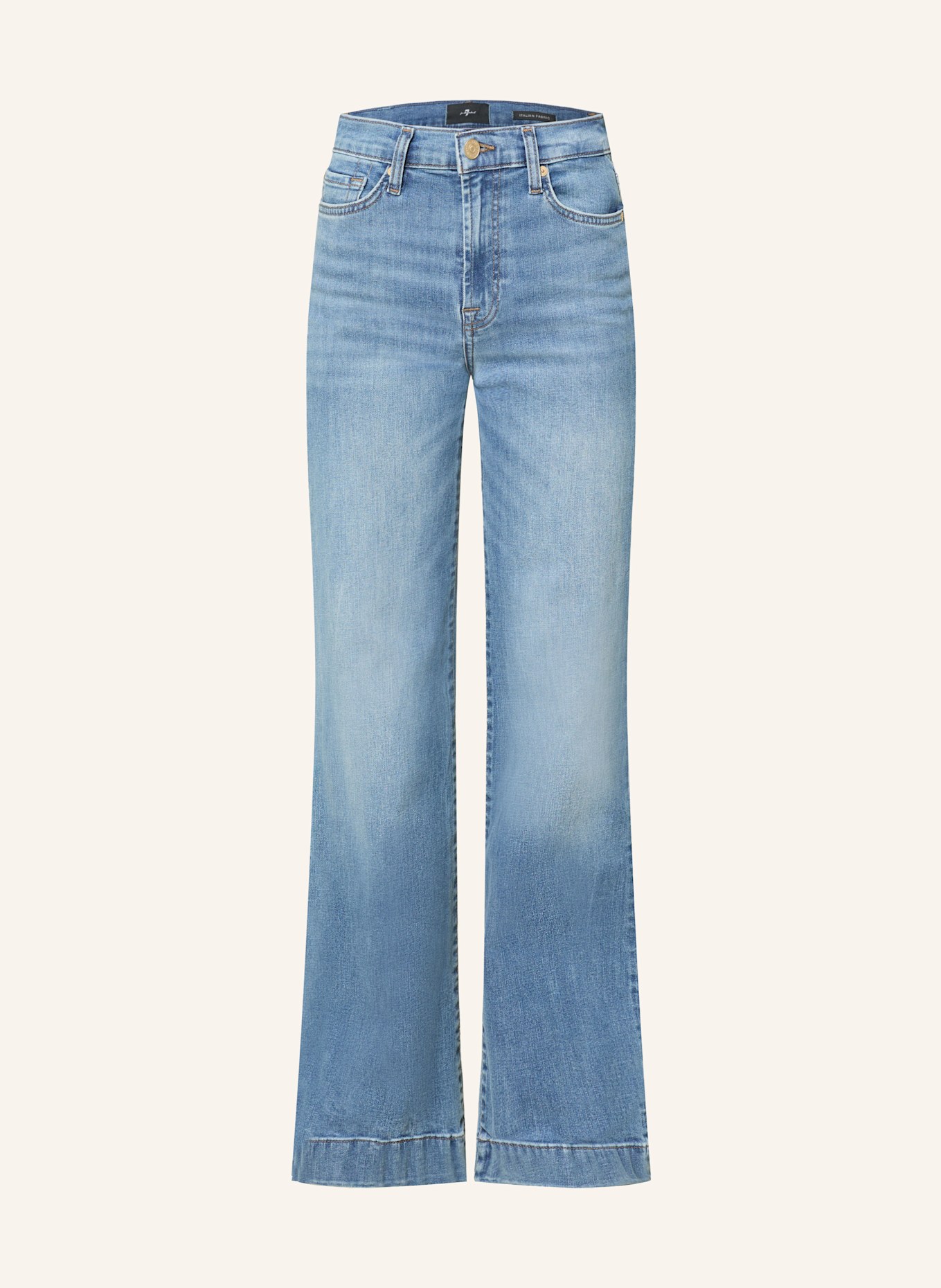 7 Moschino mid-rise slim fit Con jeans Madame Mini Dress: 1BV Pine