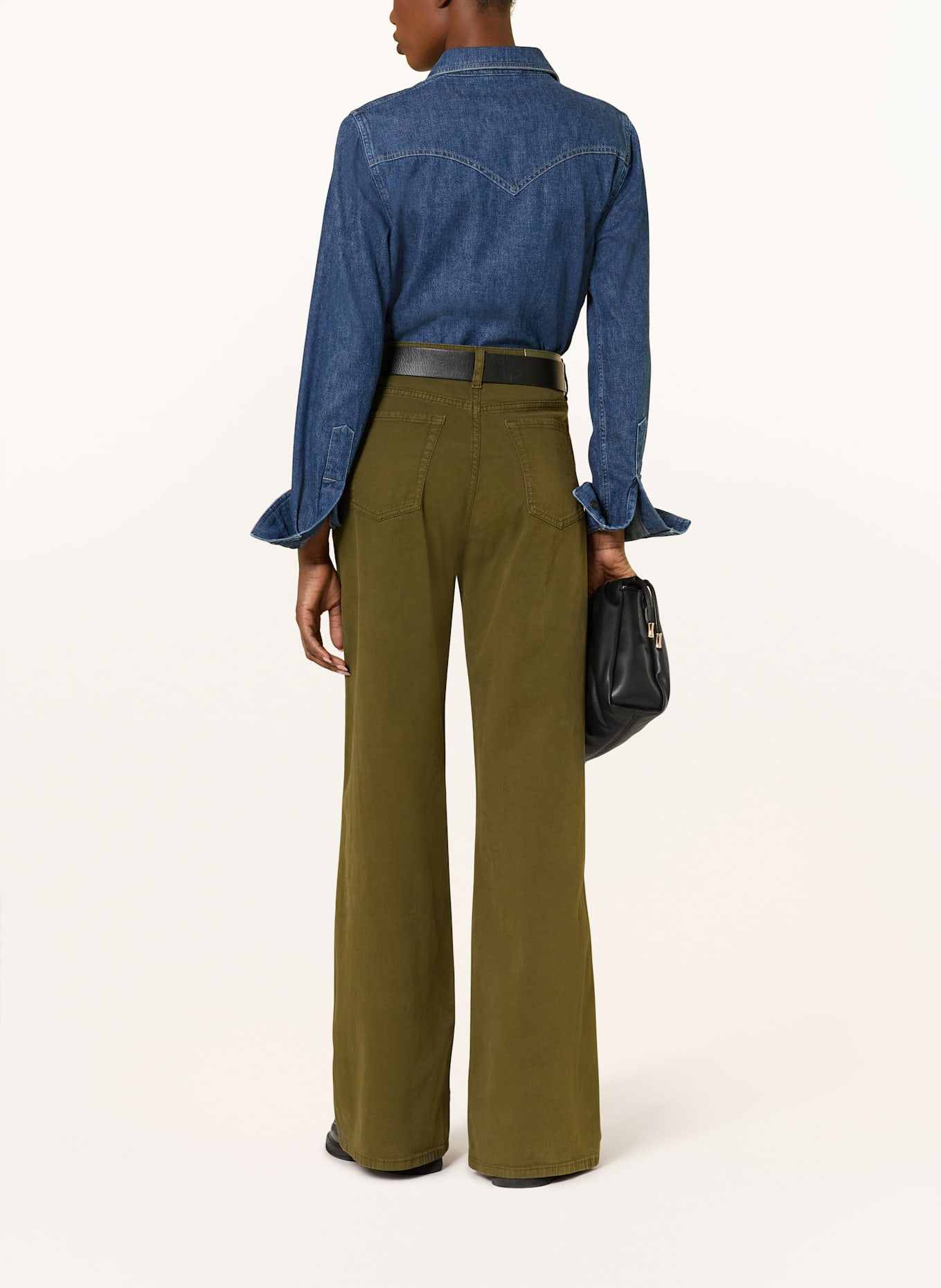 7 for all mankind Flared Jeans LOTTA: OLIV