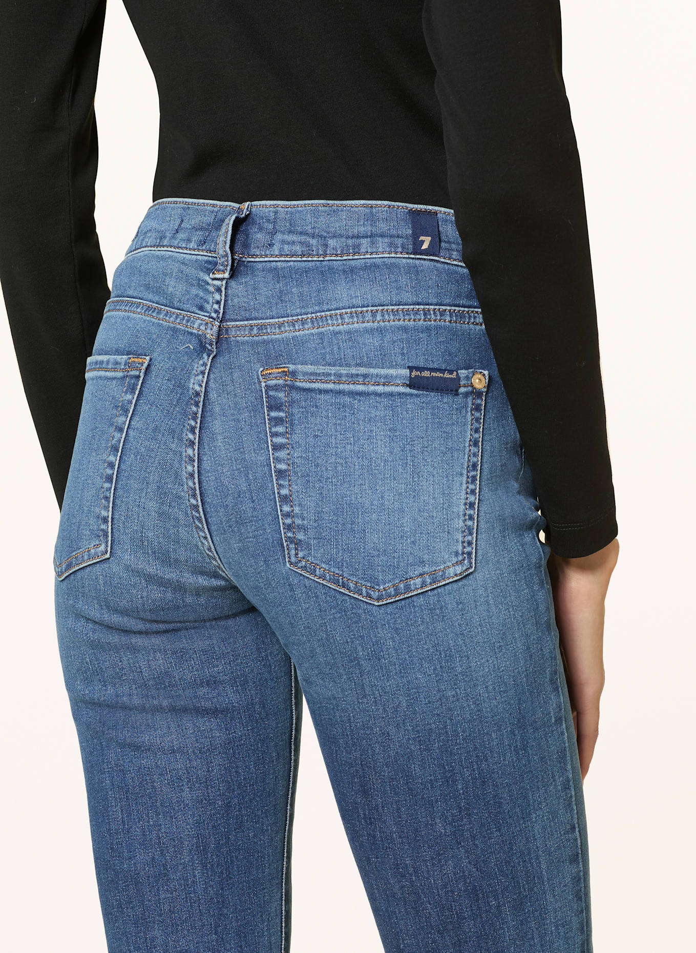 7 for all mankind Bootcut Jeans: 1BW Pine