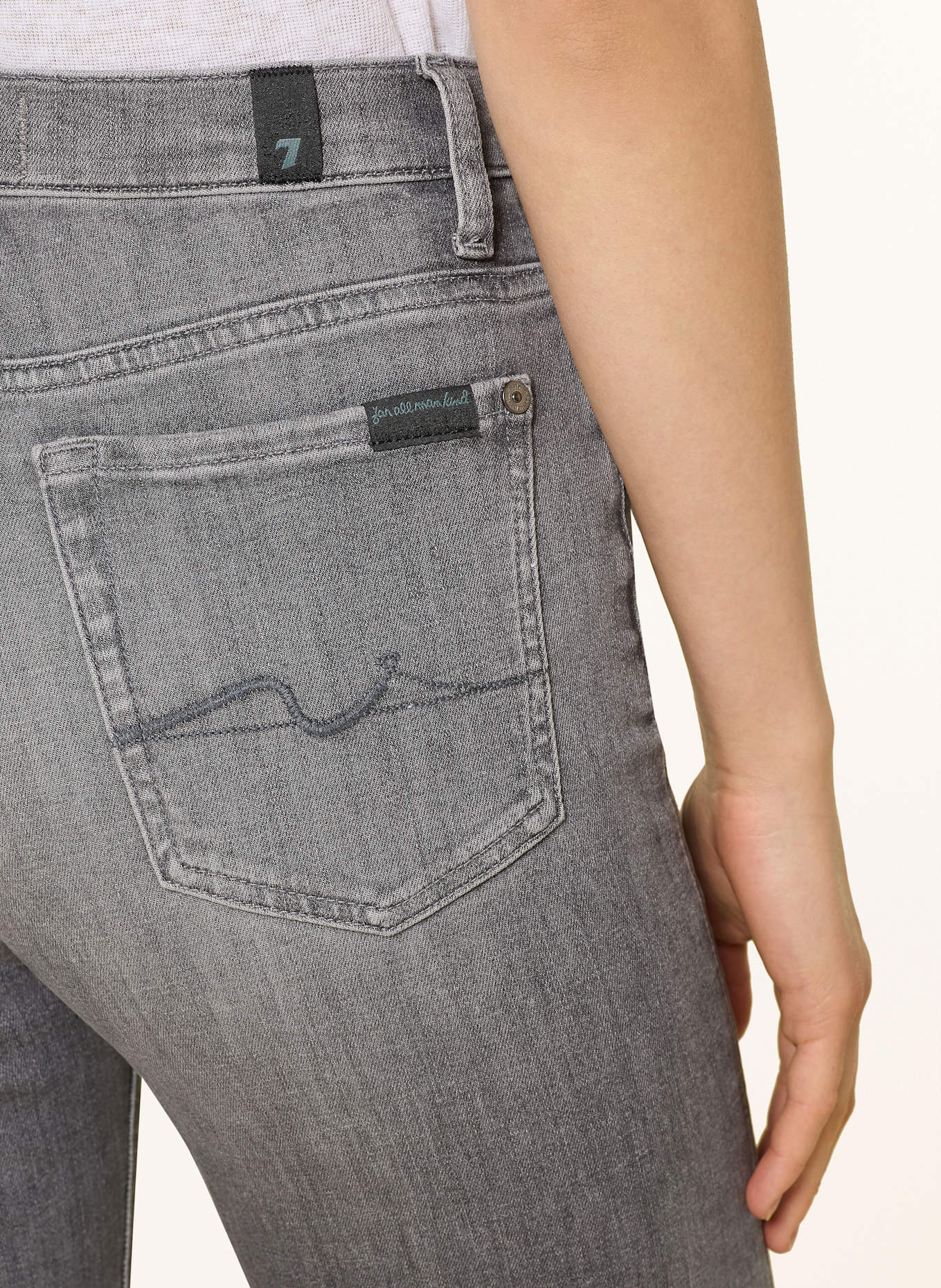 7 for all mankind Flared džíny MODERN DOJO: OHO Soho Grey