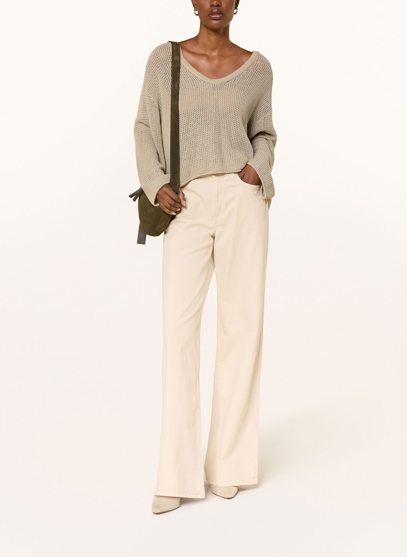 7 for all mankind Wide Leg Jeans LOTTA: HELLGELB