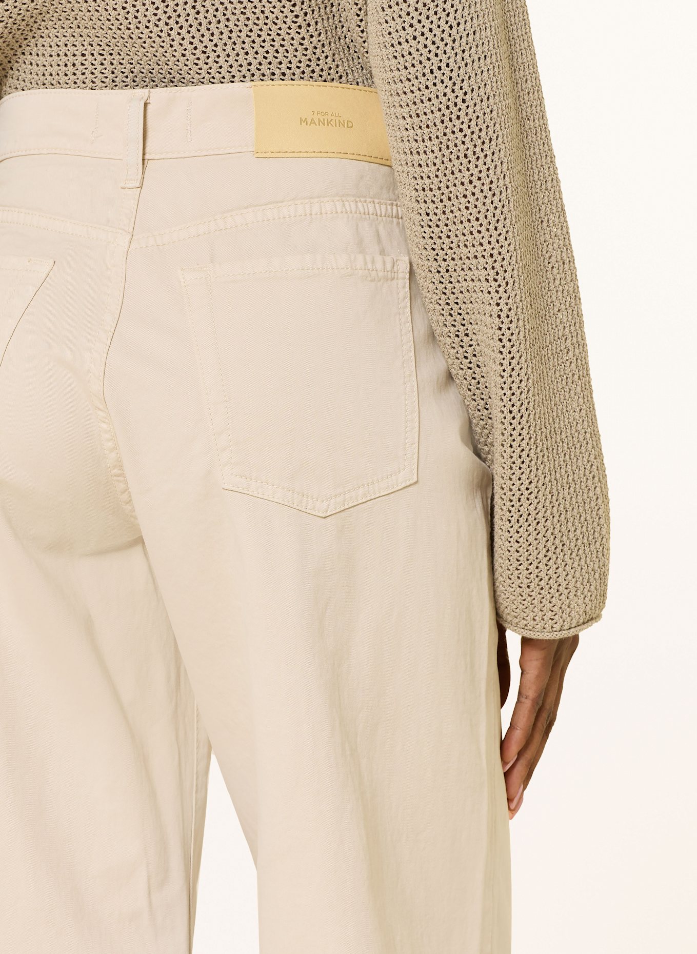 7 for all mankind Wide Leg Jeans LOTTA: HELLGELB