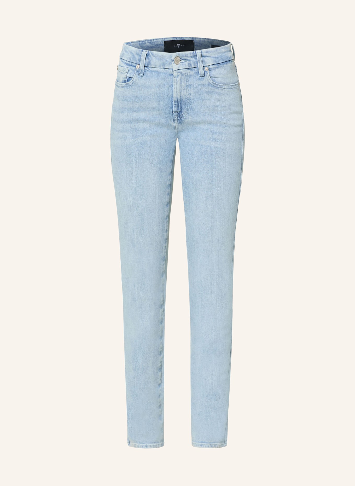 7 for all mankind Straight Jeans KIMMIE STRAIGHT: 1BU LIGHT BLUE