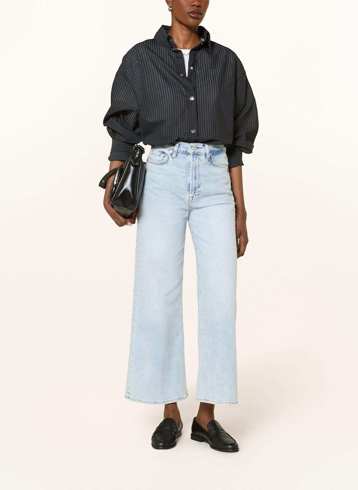 7 for all mankind Flared Jeans: 1A0 Sunset Beach