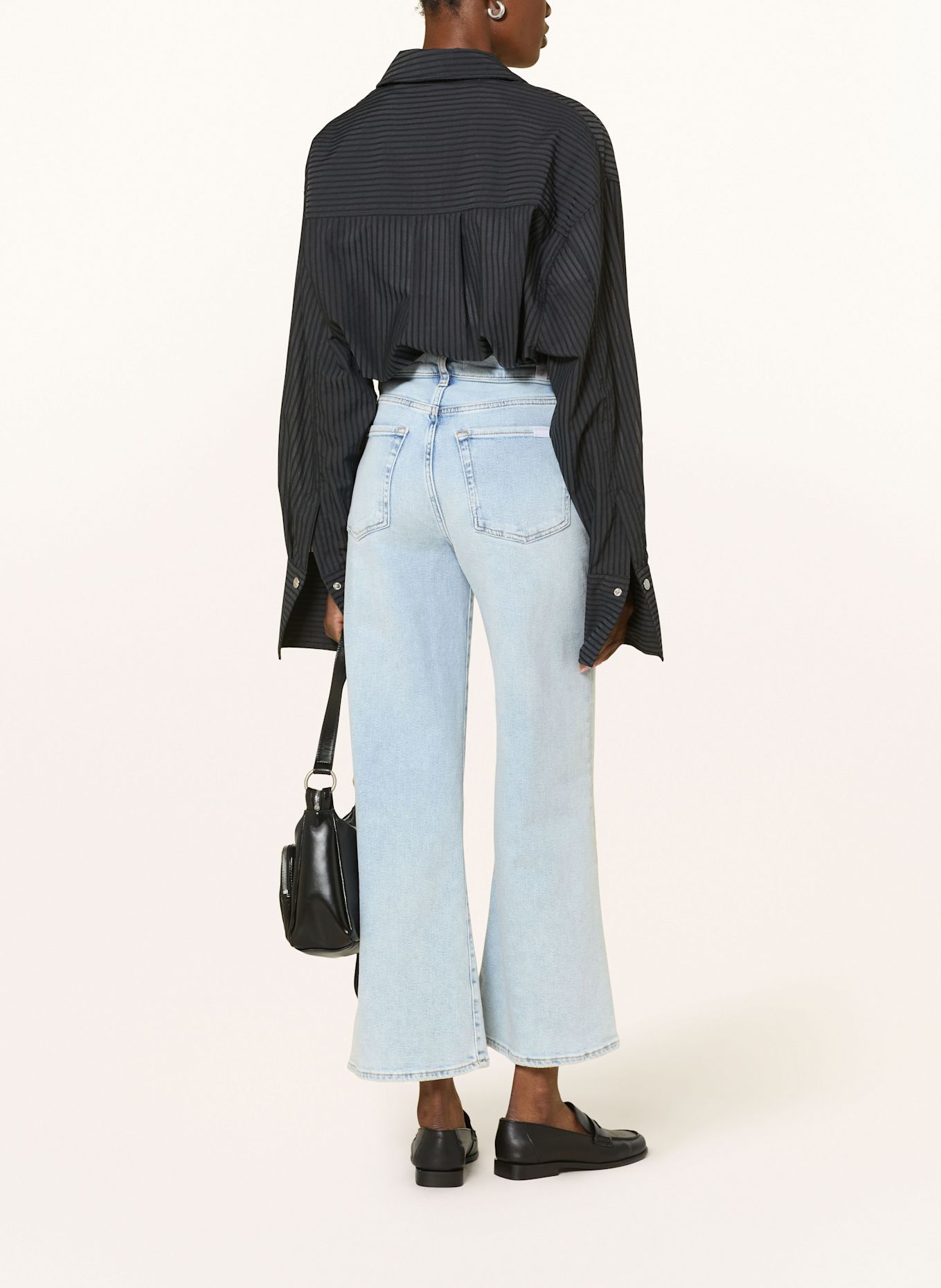 7 for all mankind Flared Jeans: 1A0 Sunset Beach