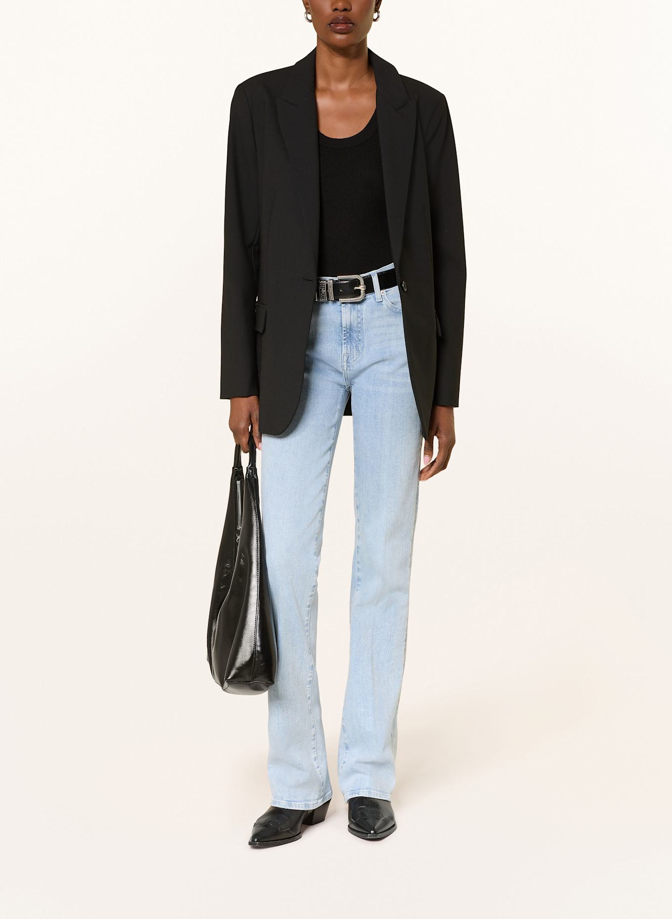 7 for all mankind Bootcut Jeans mit Schmucksteinen: 1BU Olina