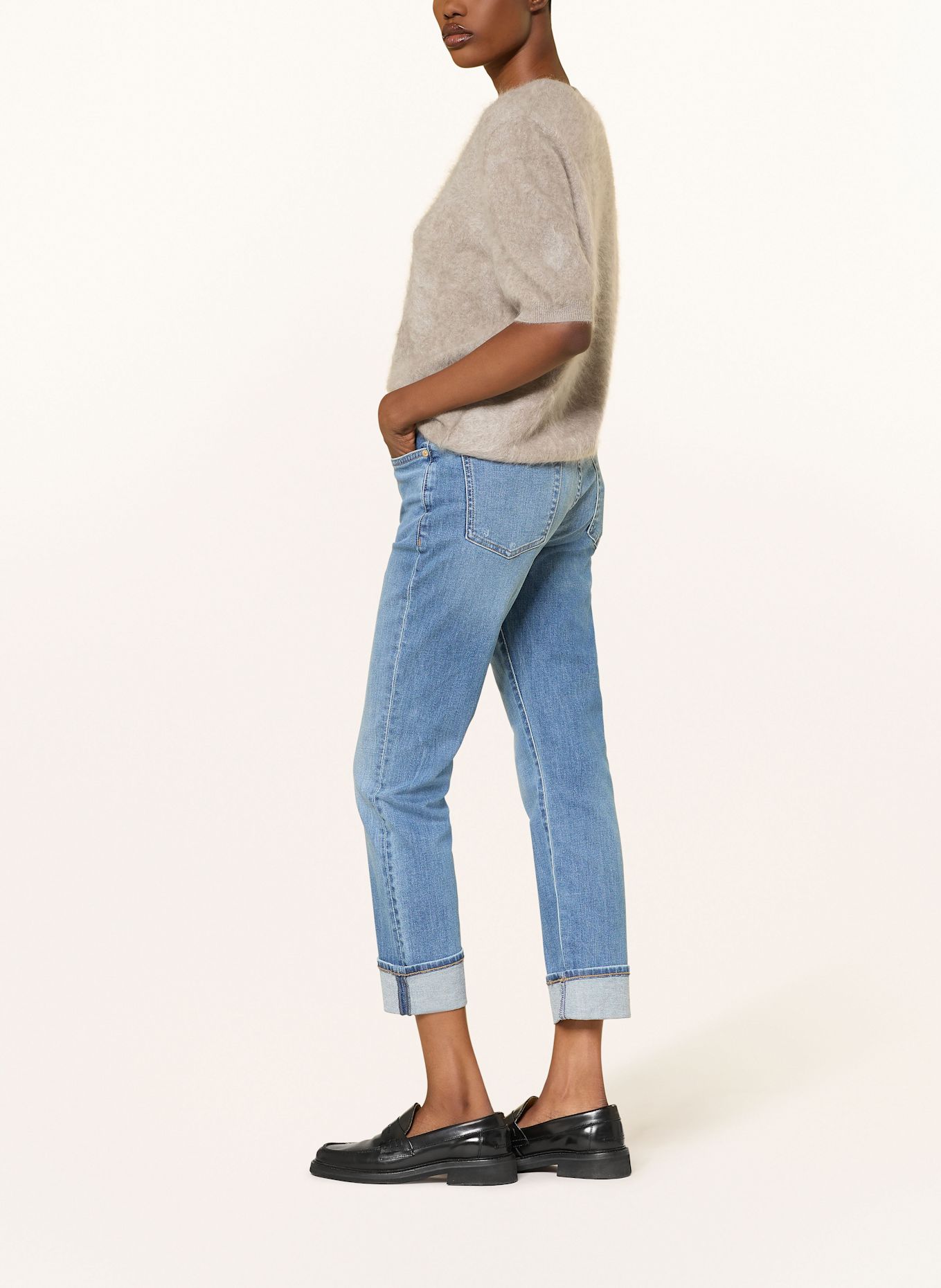 7 for all mankind Boyfriend Jeans RELAXED SKINNY: 1BV Pine