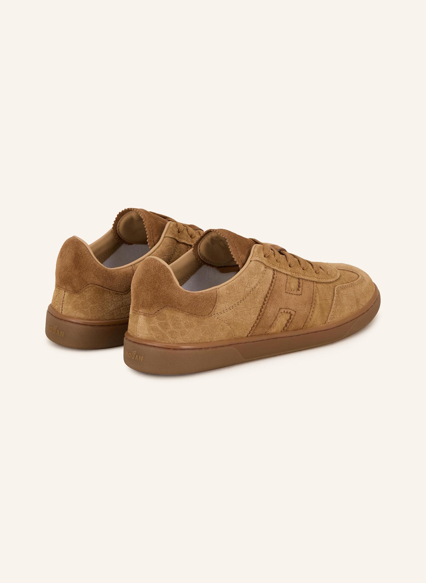 HOGAN Sneakersy COOL: CAMELOWY