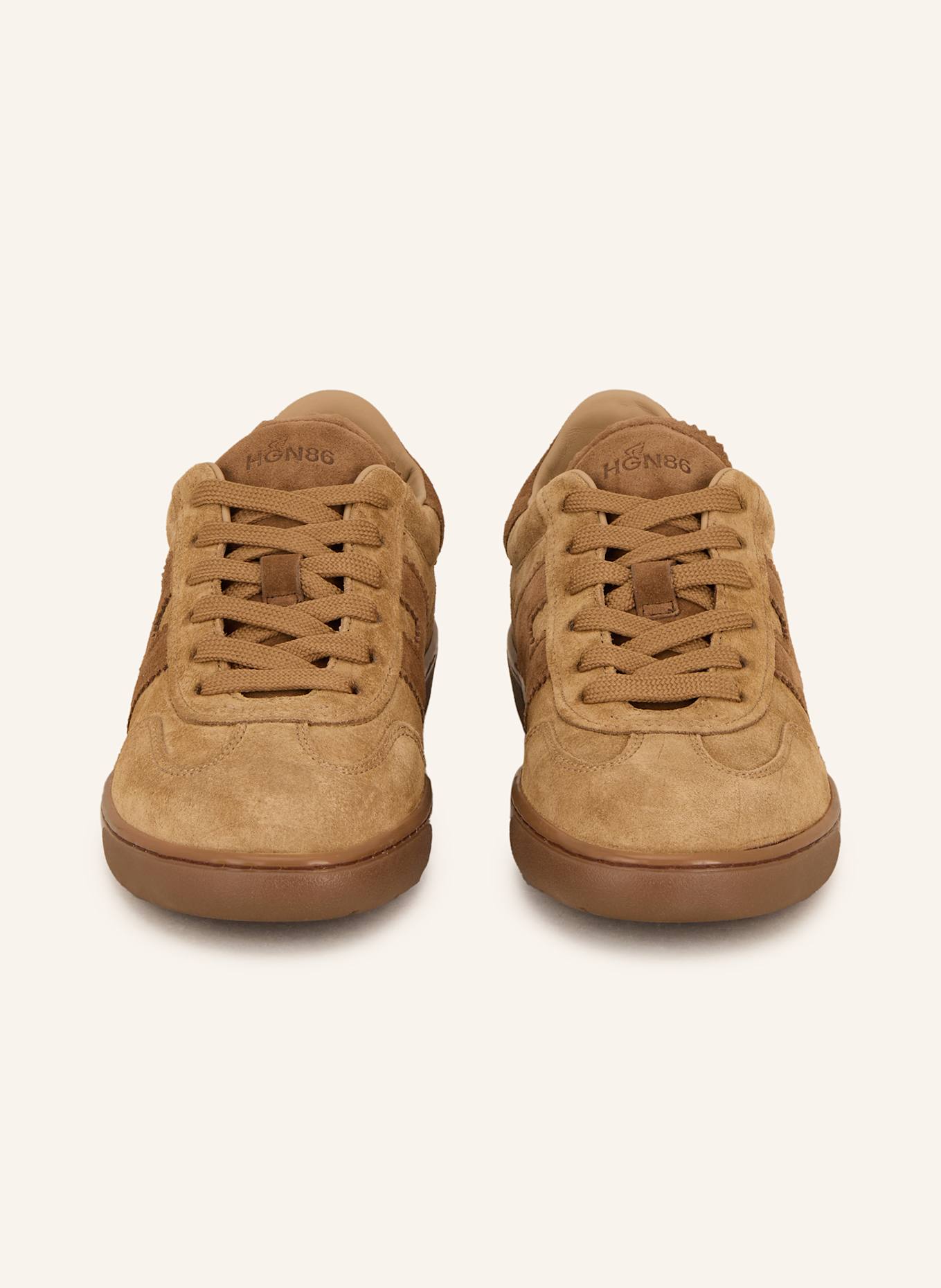 HOGAN Sneakersy COOL: CAMELOWY