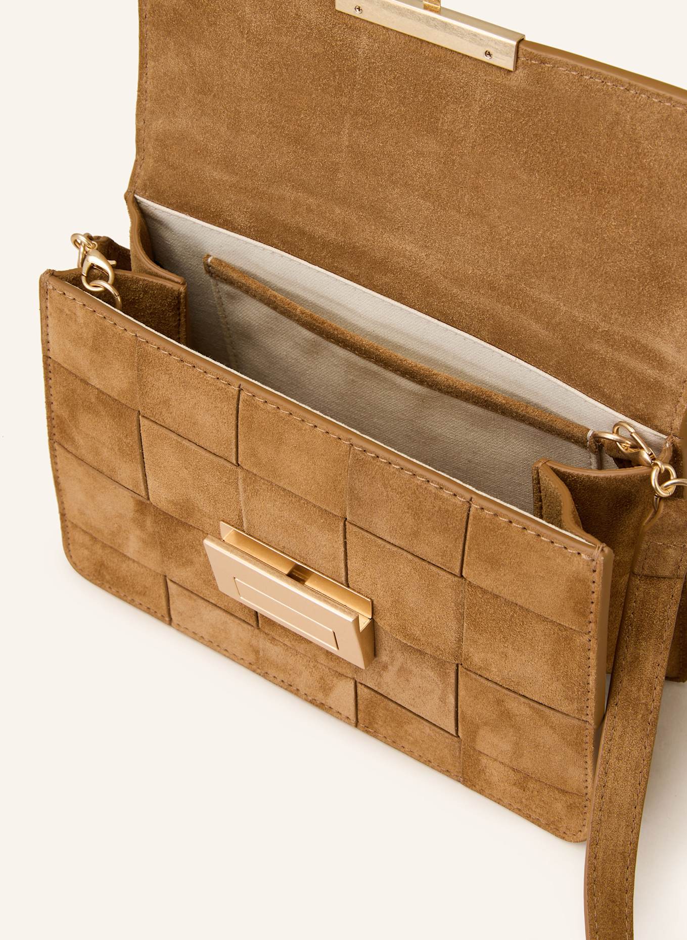 LOEFFLER RANDALL Umhängetasche DELPHINE: COGNAC